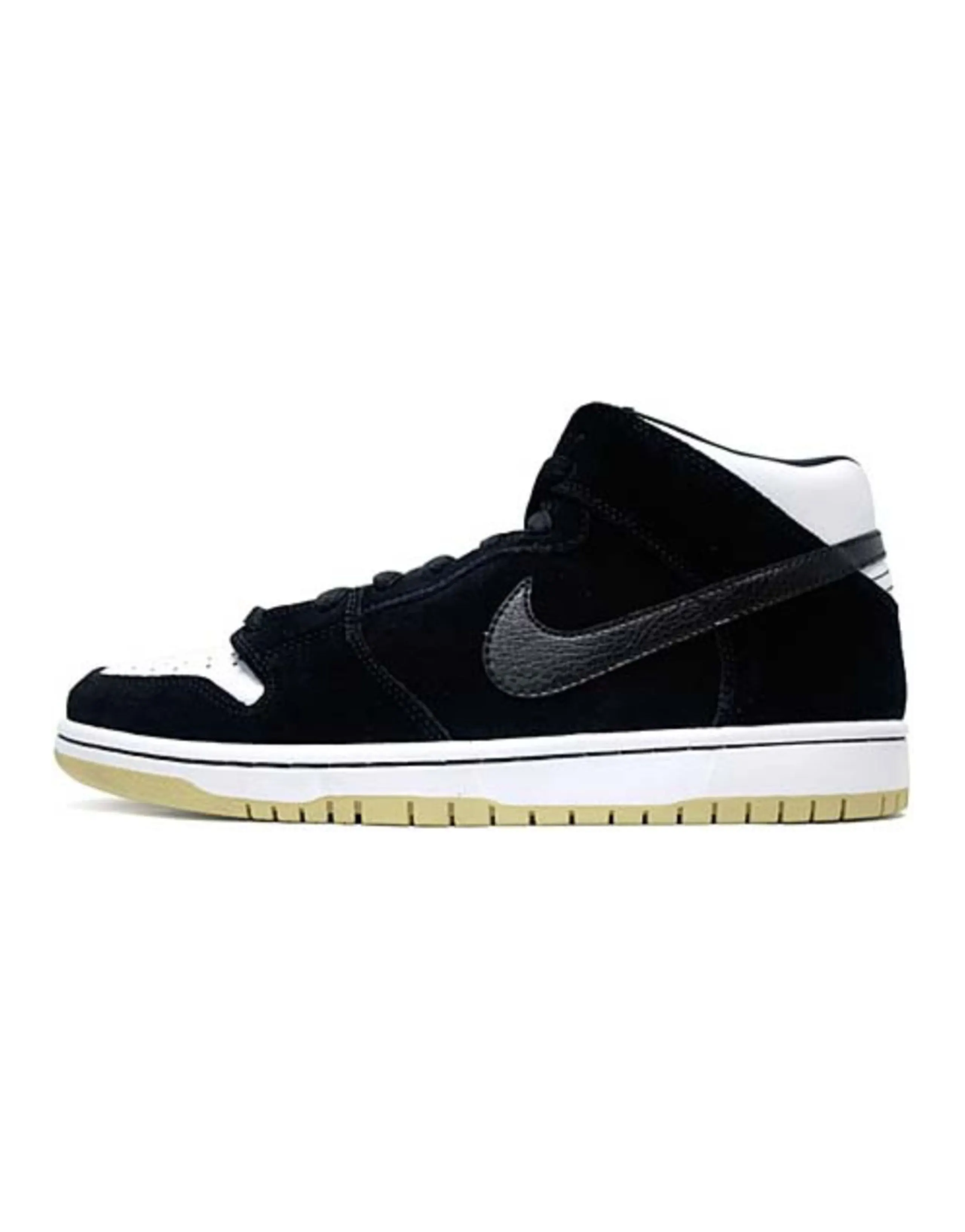 Nike Sb Dunk Mid Black White Gum