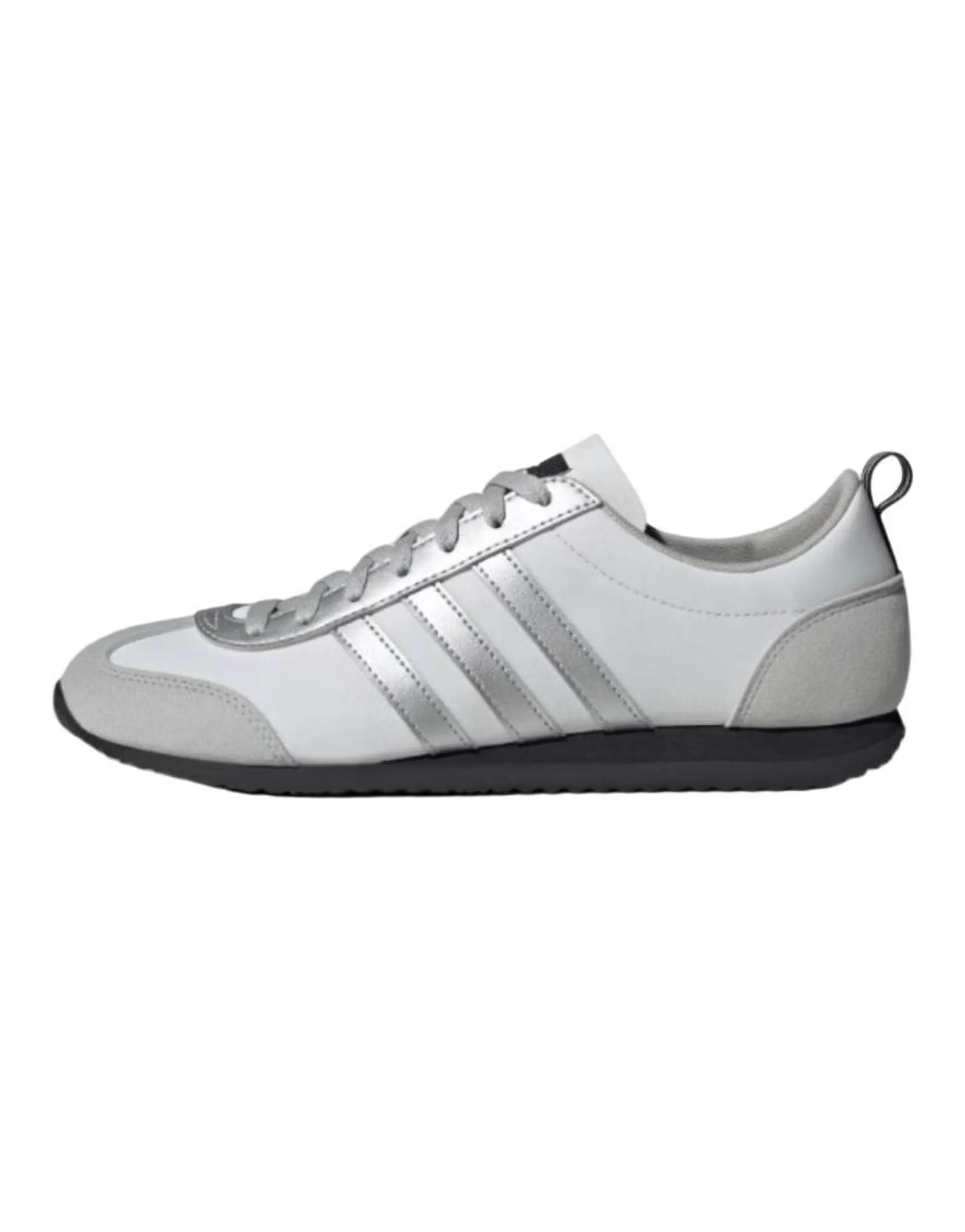 Adidas VS JOG 2.0 Anti-Slip Wear-Resistant Low-Top Casual Shoes Unisex Gray