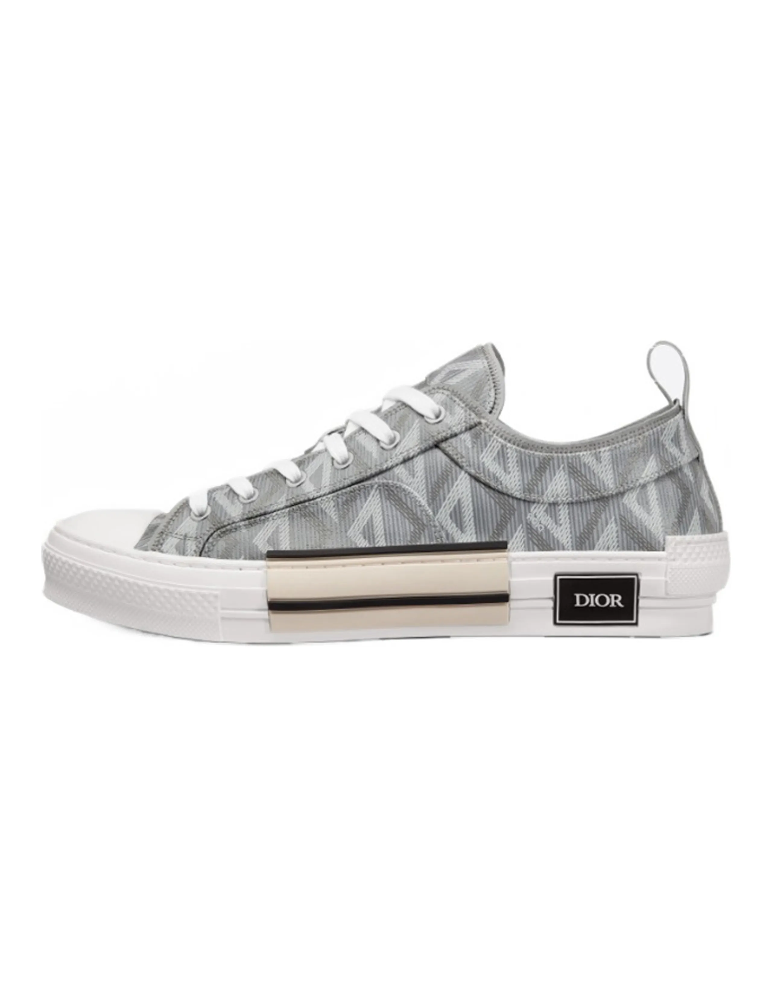 DIOR B23 Low Top Gray Cd Diamond