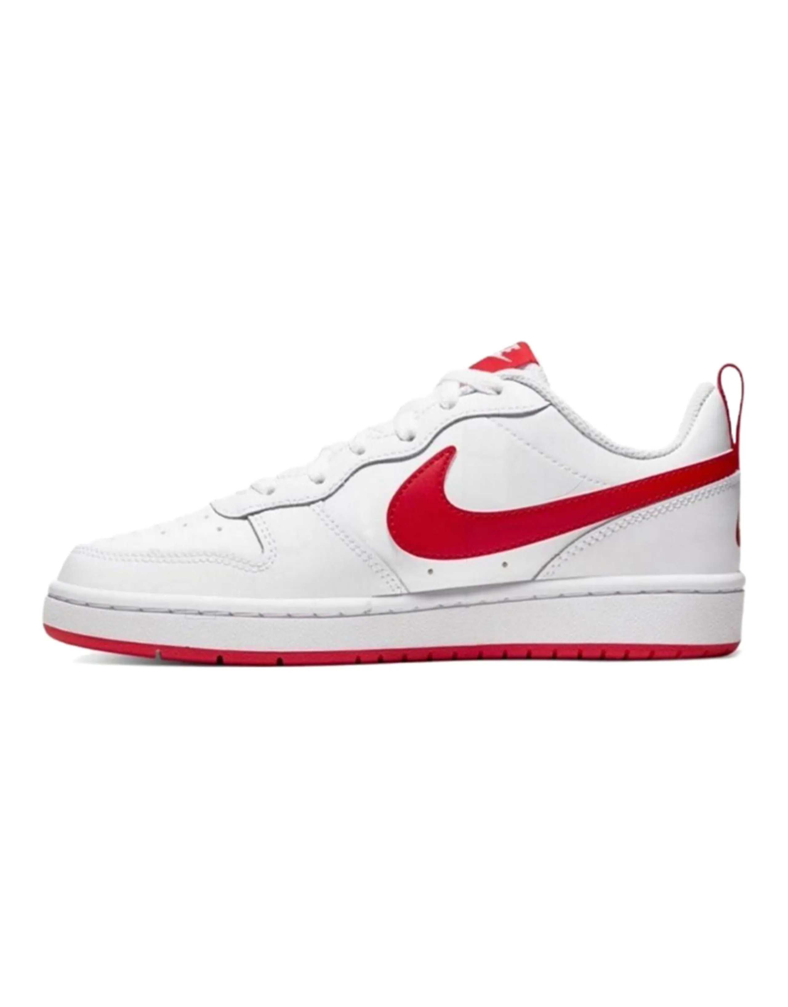 Nike Court Borough Low 2 White Red GS