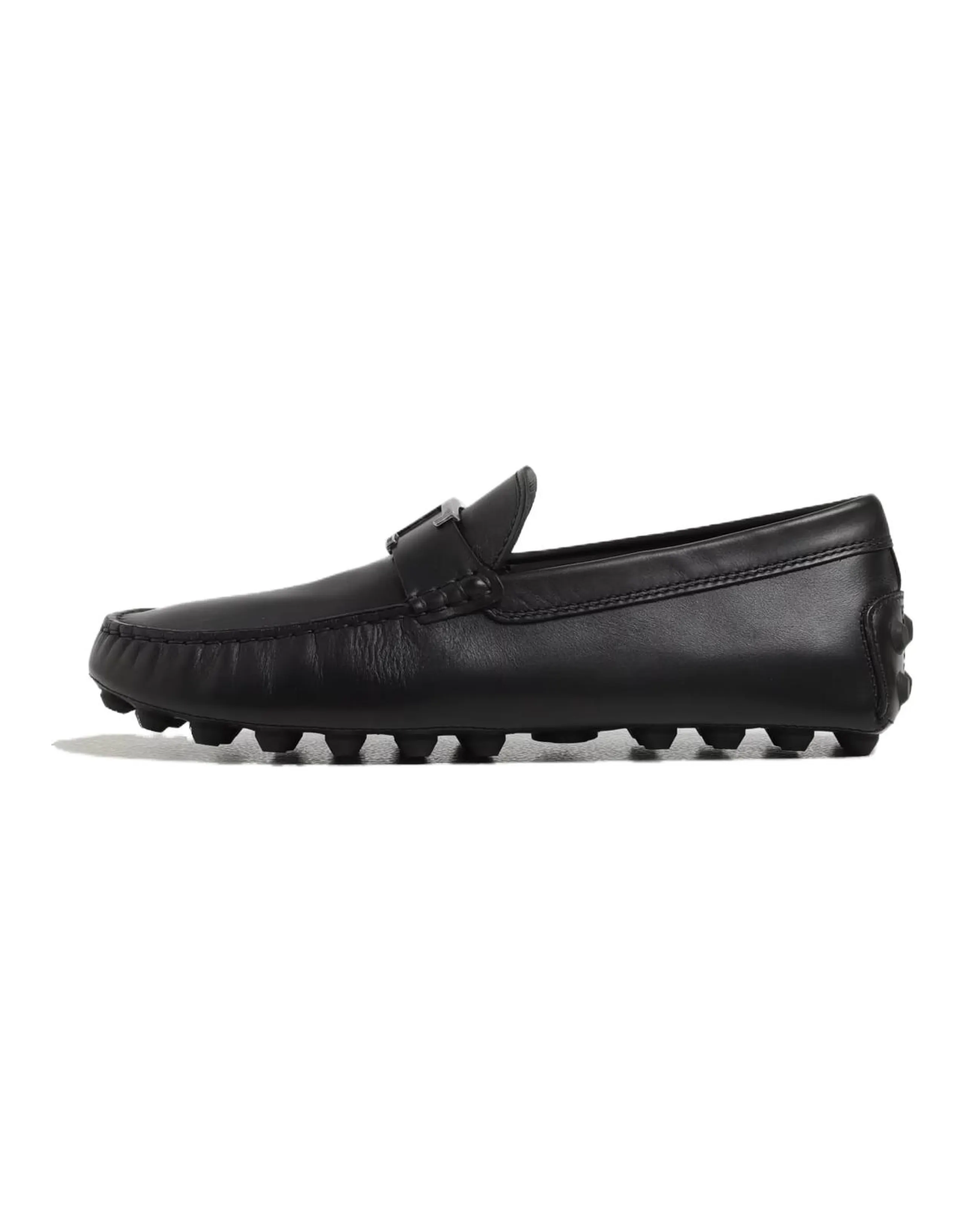 TOD'S Gommino Logo Plaque Loafers