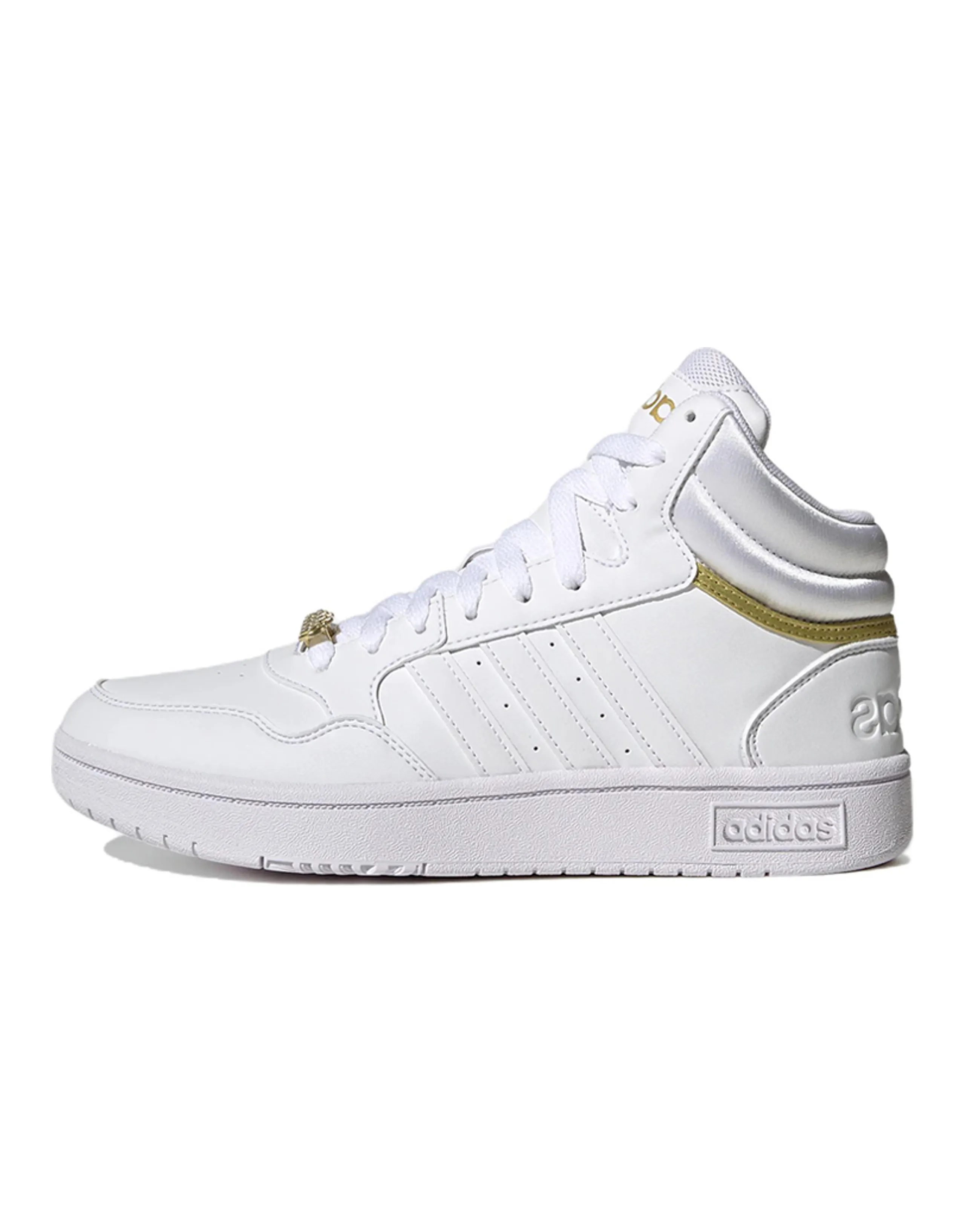Hoops 3.0 Women's Adidas Neo Mid Classic 'Gold Metallic'