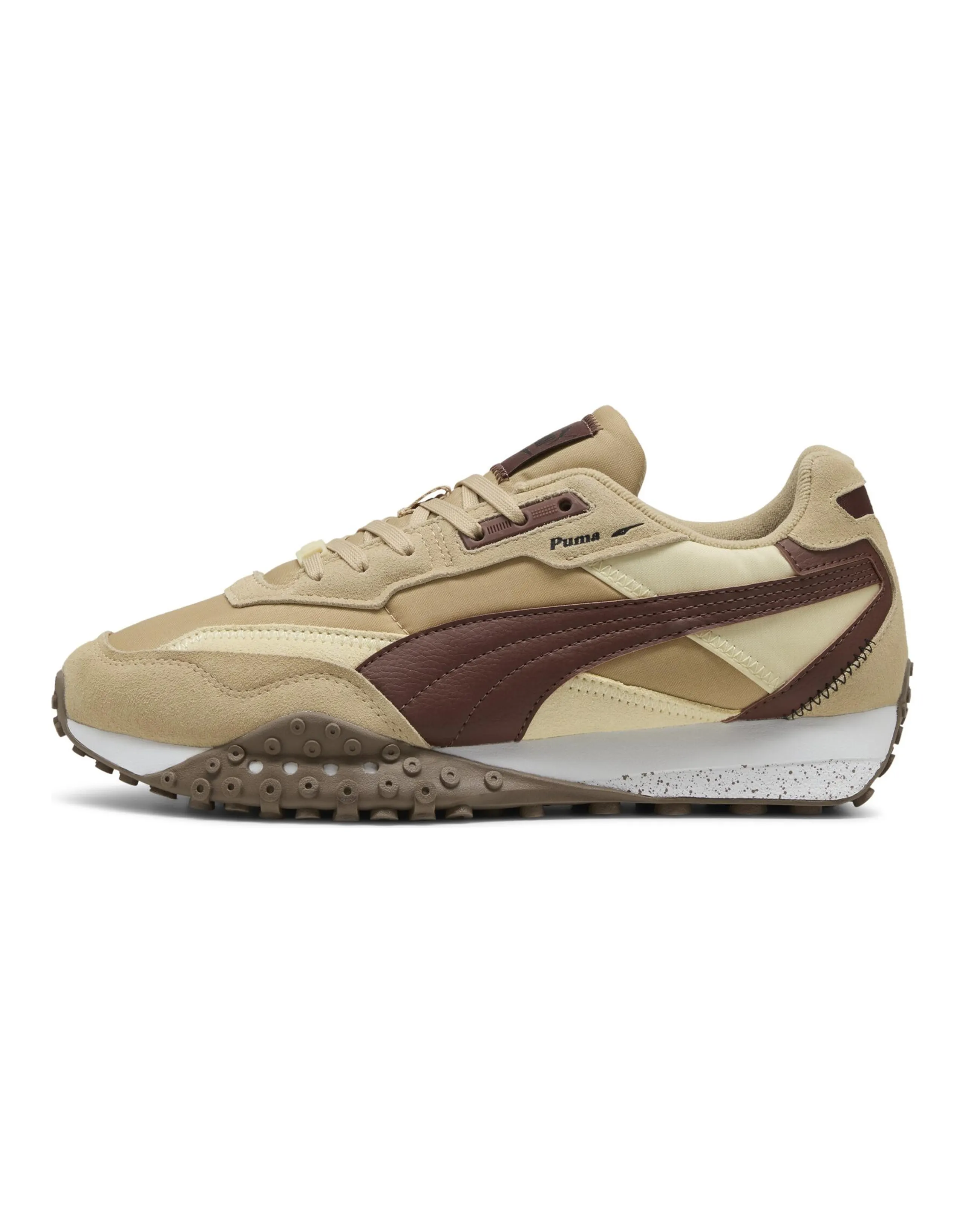 PUMA Blktop Rider Comfortable Versatile Anti-Slip Wear-Resistant Low-Top Lifestyle Casual Shoes Unisex Brown