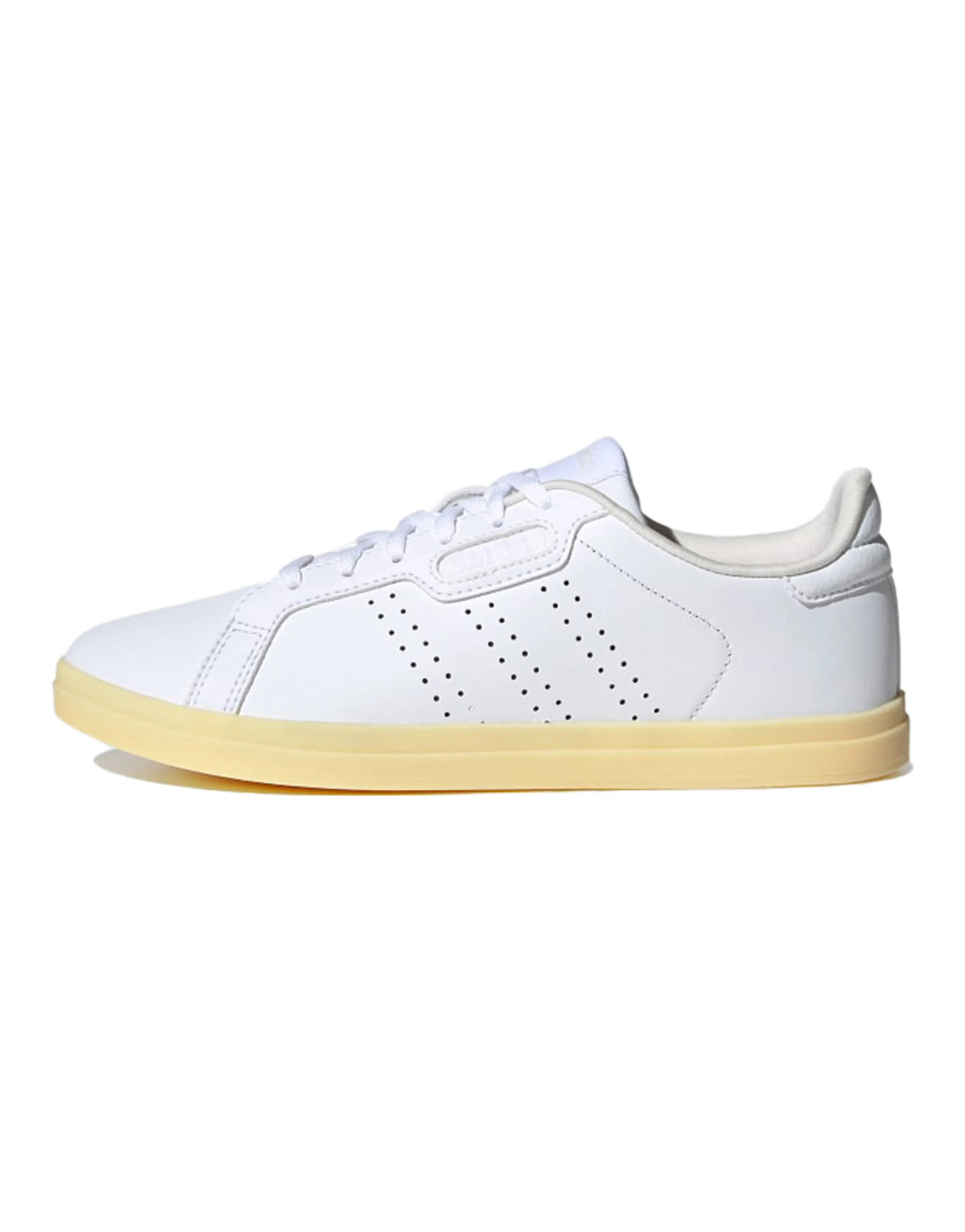 Adidas Neo Courtpoint Cl X 'White Yellow' Women's
