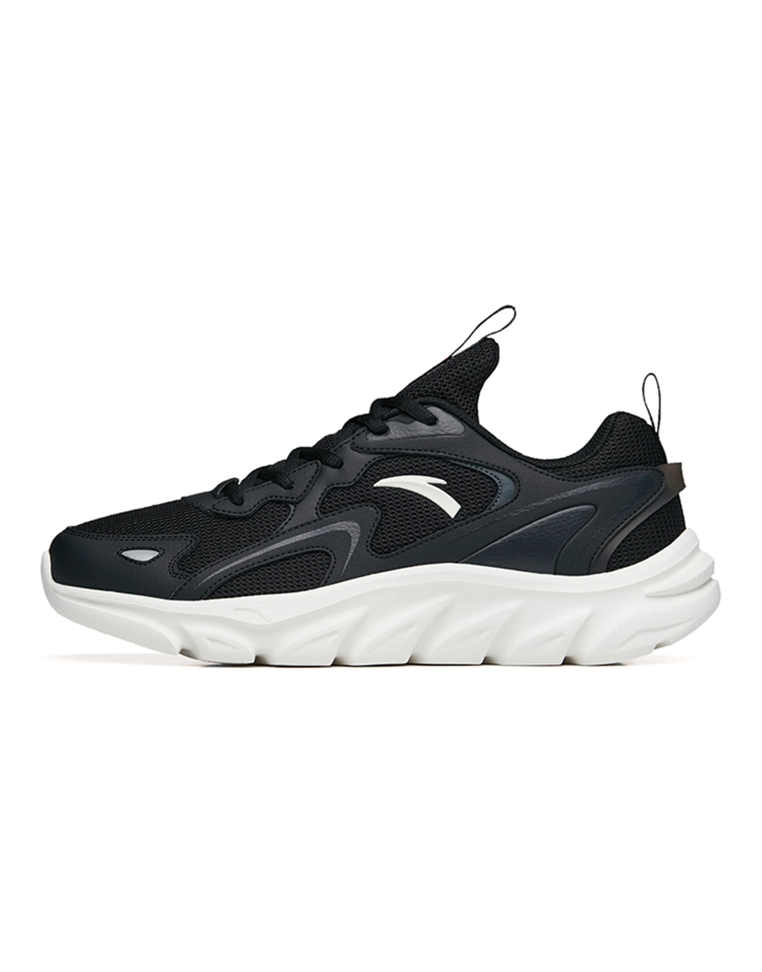 Anta Chunky Sole Comfortable Sports Casual Shoes Black/White