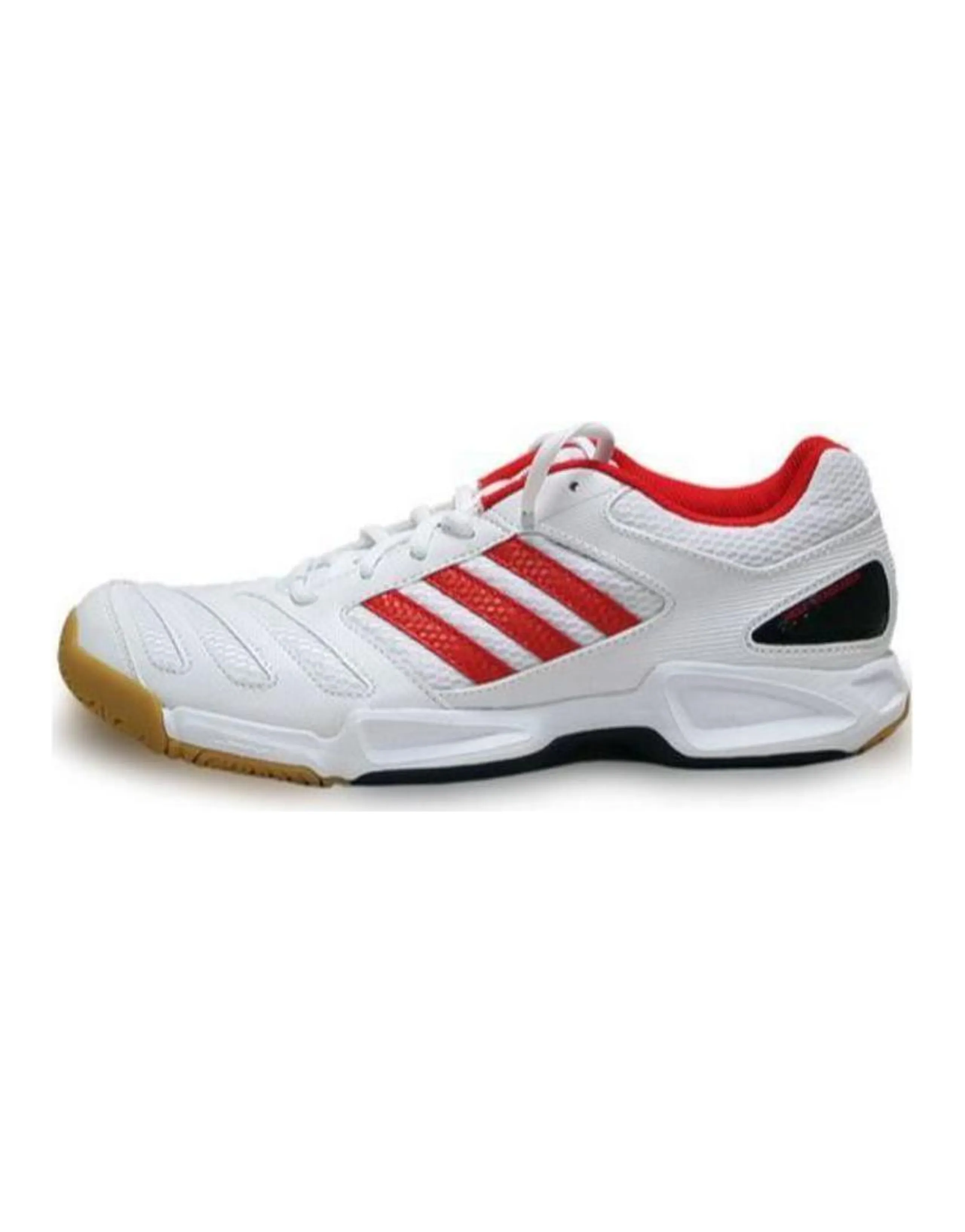 Adidas Bt Feather Badminton Shoes Unisex Low-Top Red White