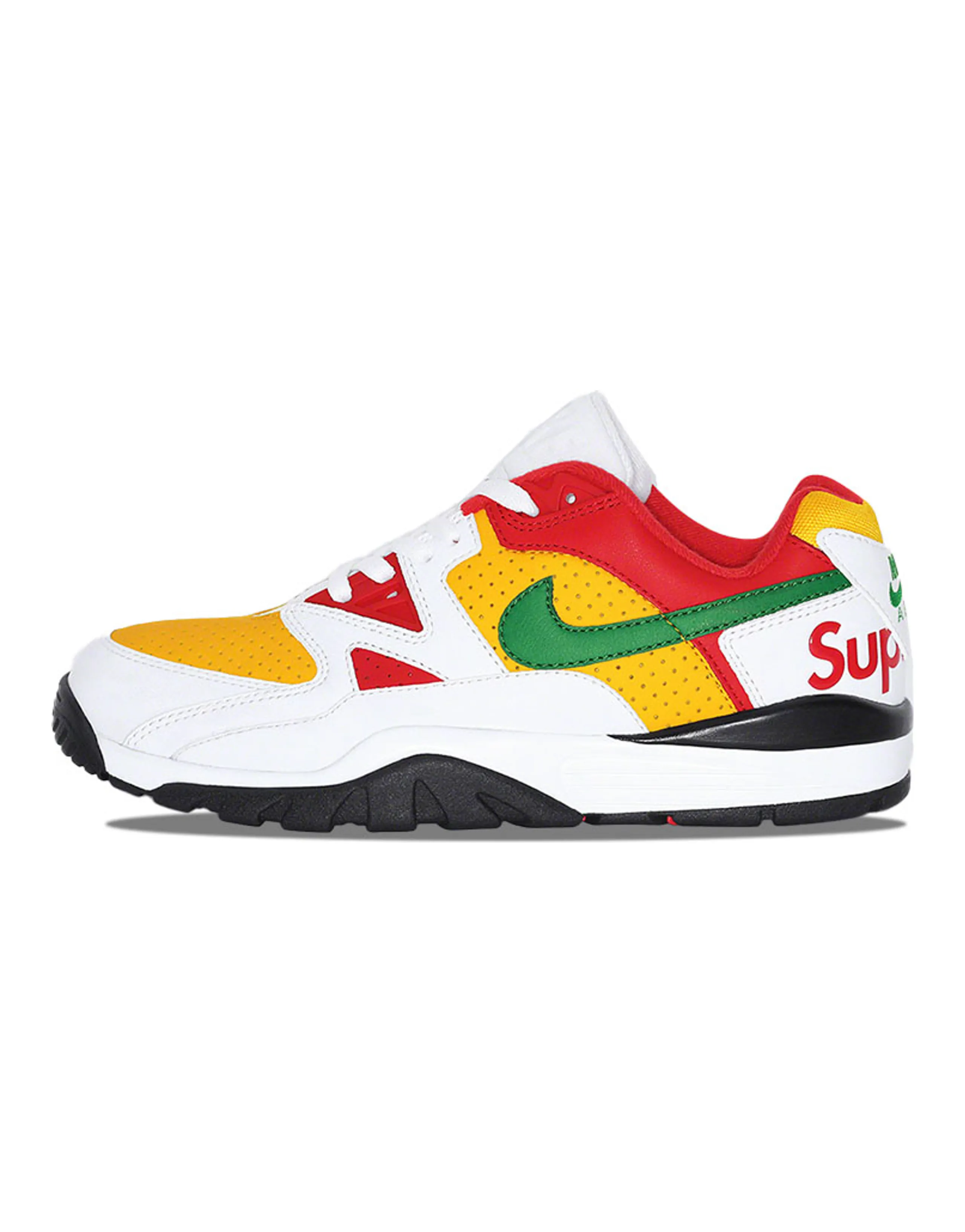 Nike Cross Trainer Low Supreme White Yellow Red