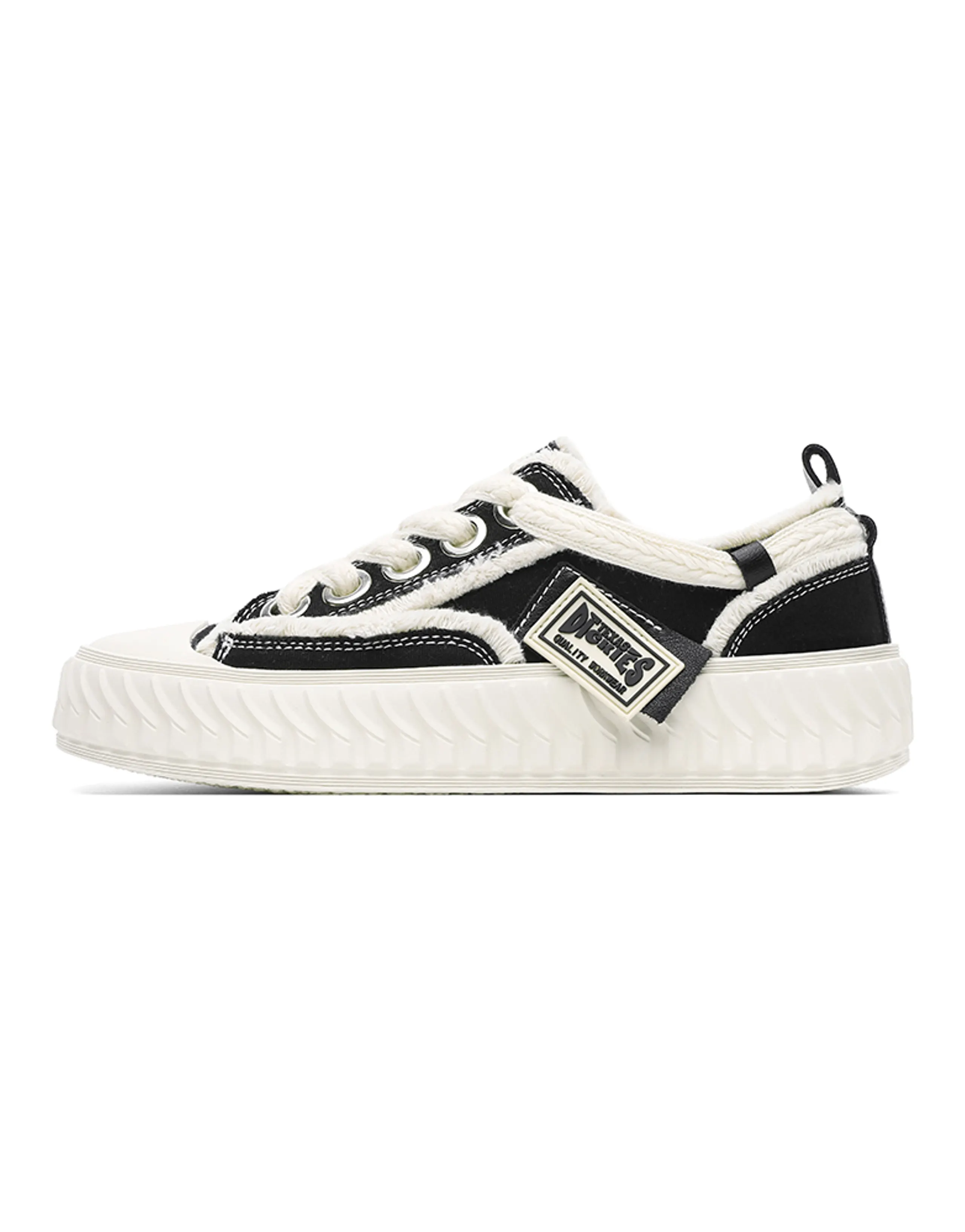 Dickies Low-Top Canvas Shoes Women's Black White