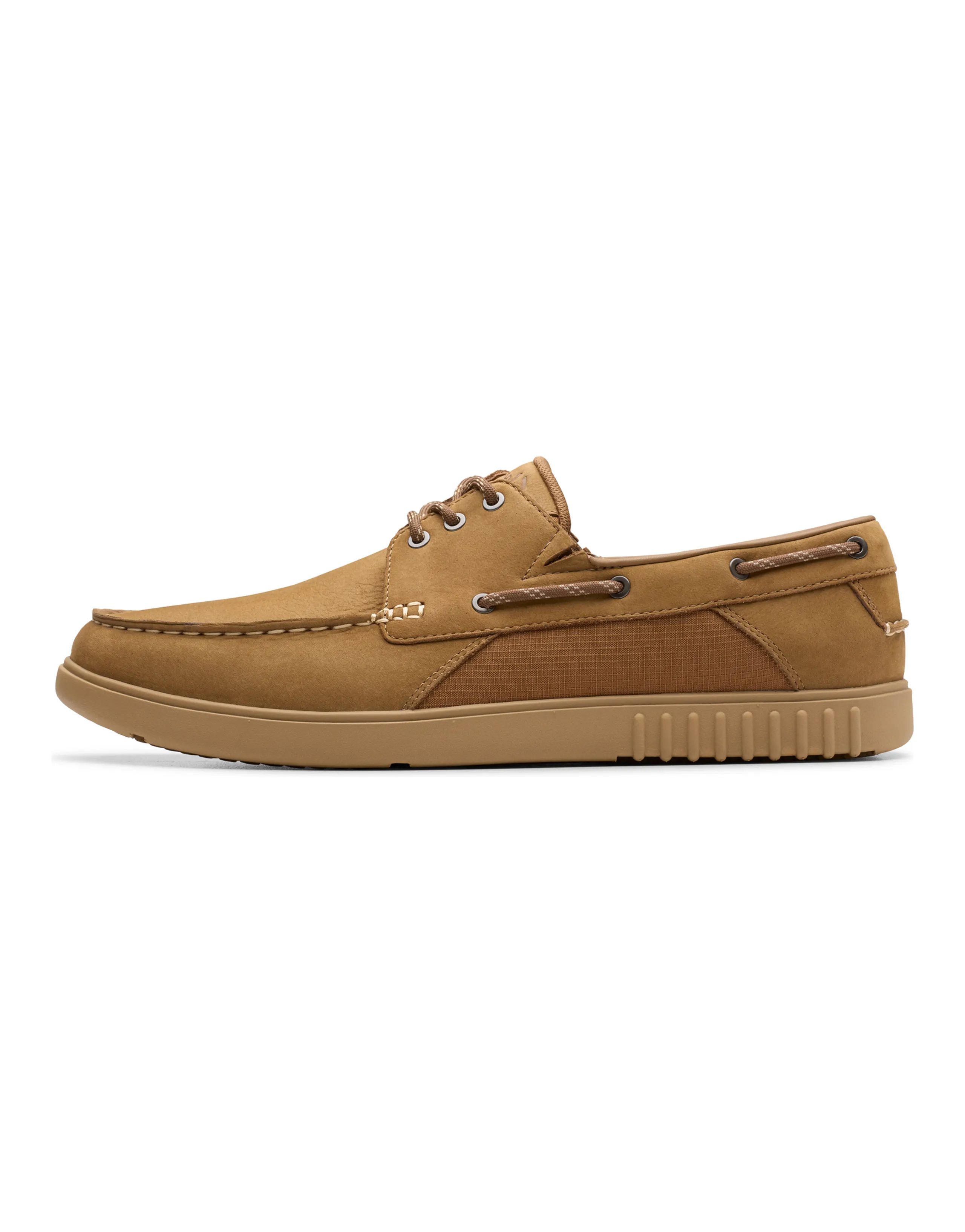 Clarks Fabric Fashion Versatile Comfortable Casual Shoes Men's Tan