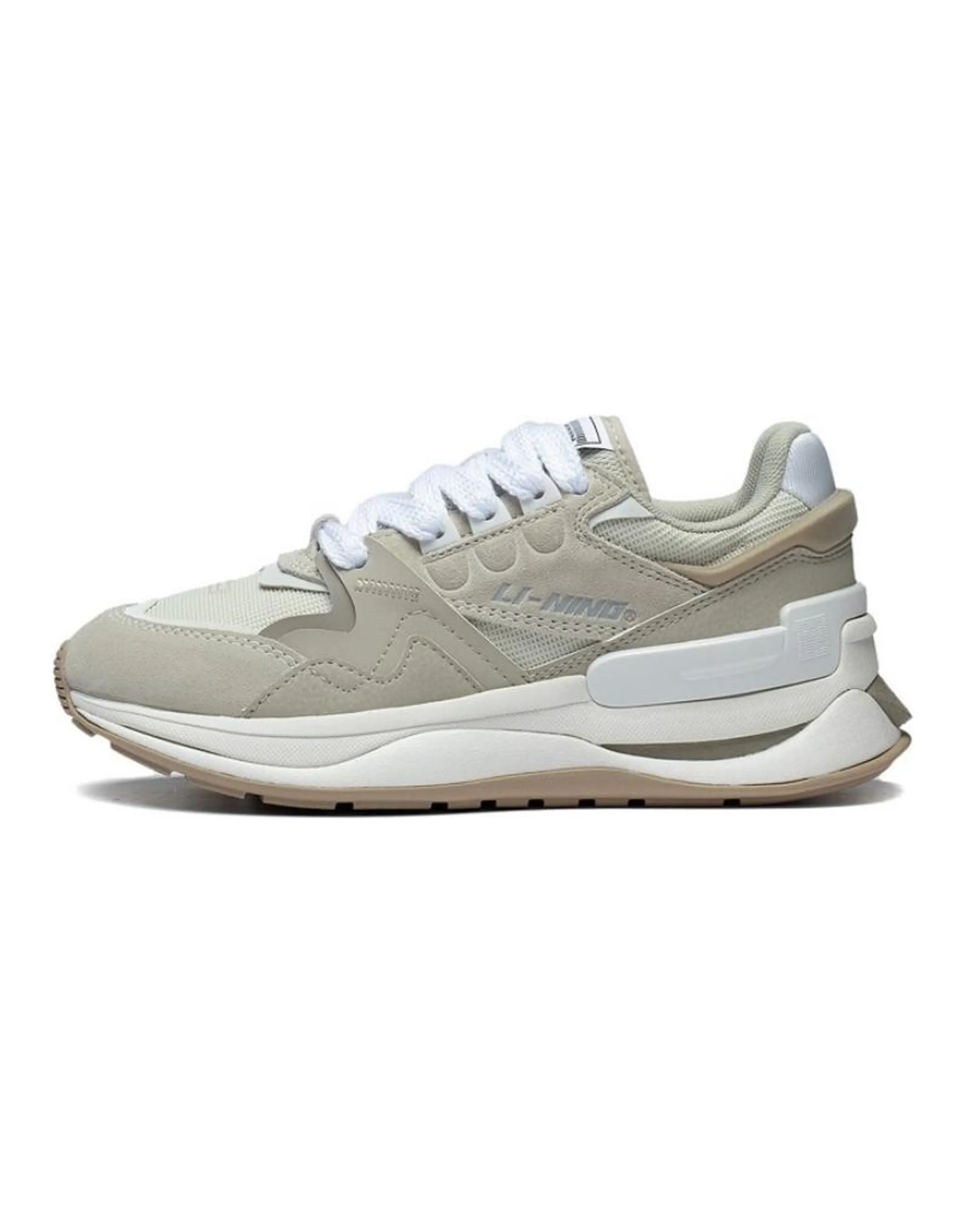 LINING 001 Innocence V2 Casual Shoes Women's Low-Top Gray White