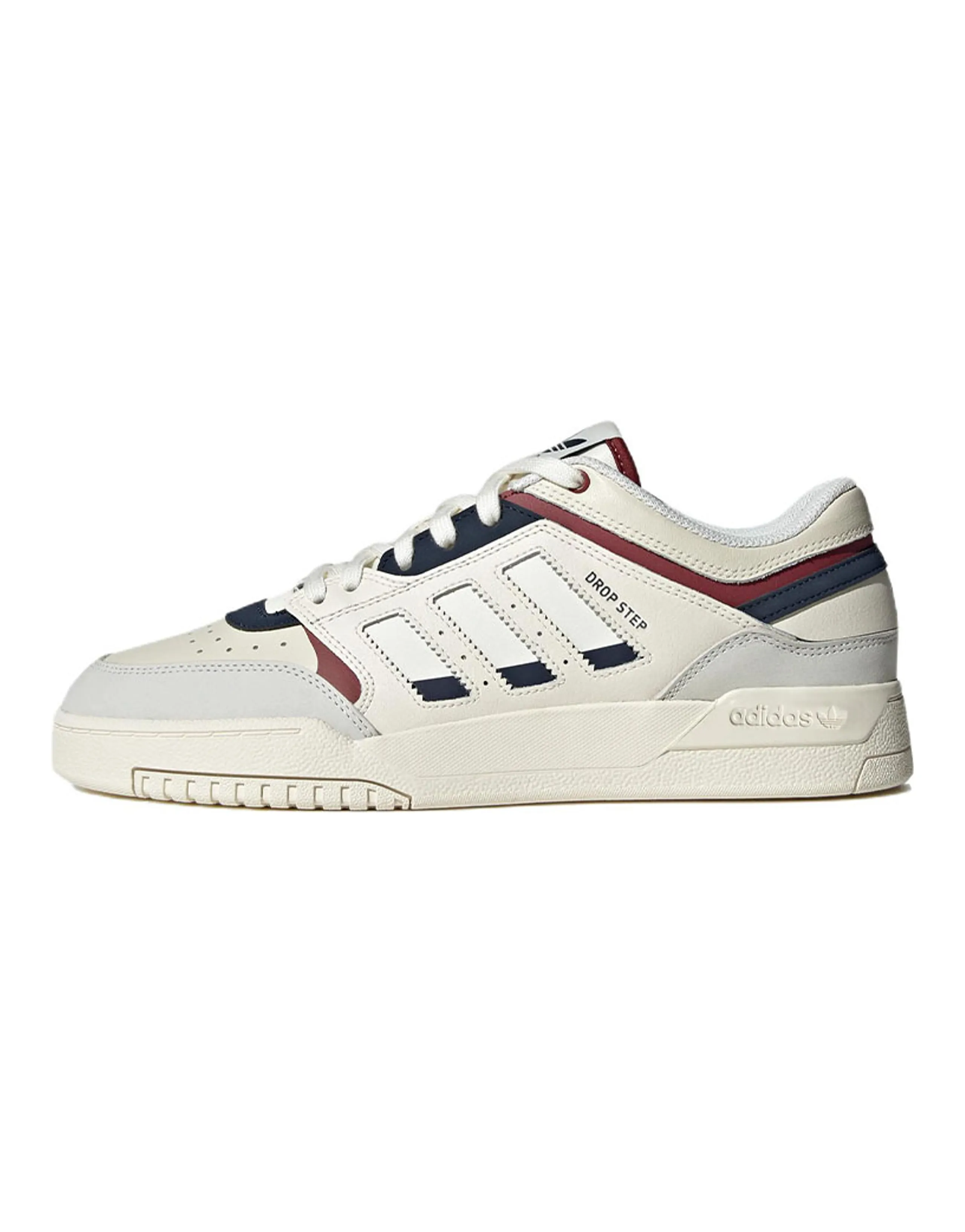 Adidas Originals Drop Step Low 'Cream Yellow White Light Grey Black Red'