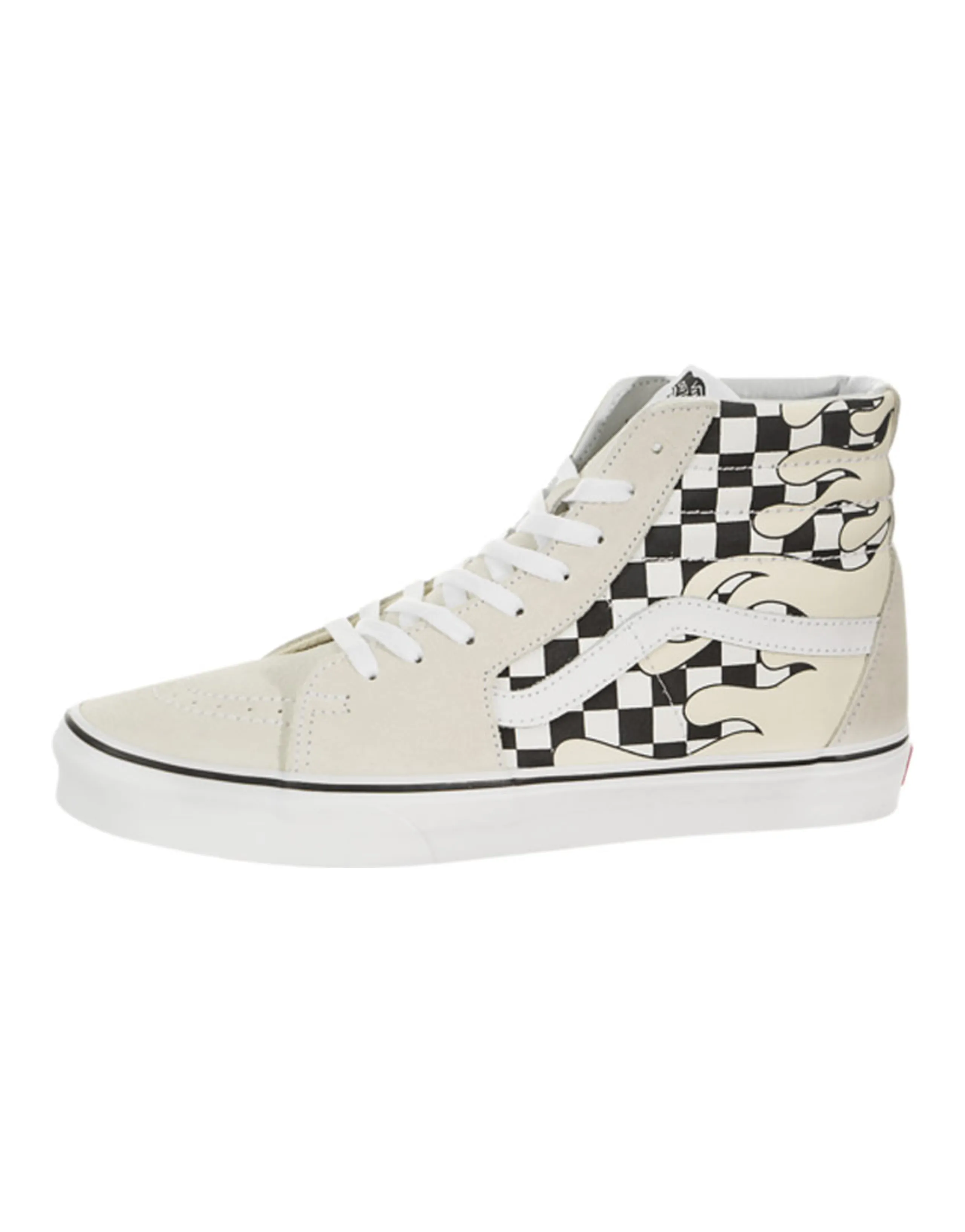 Vans SK8 Hi Checkerboard Flame