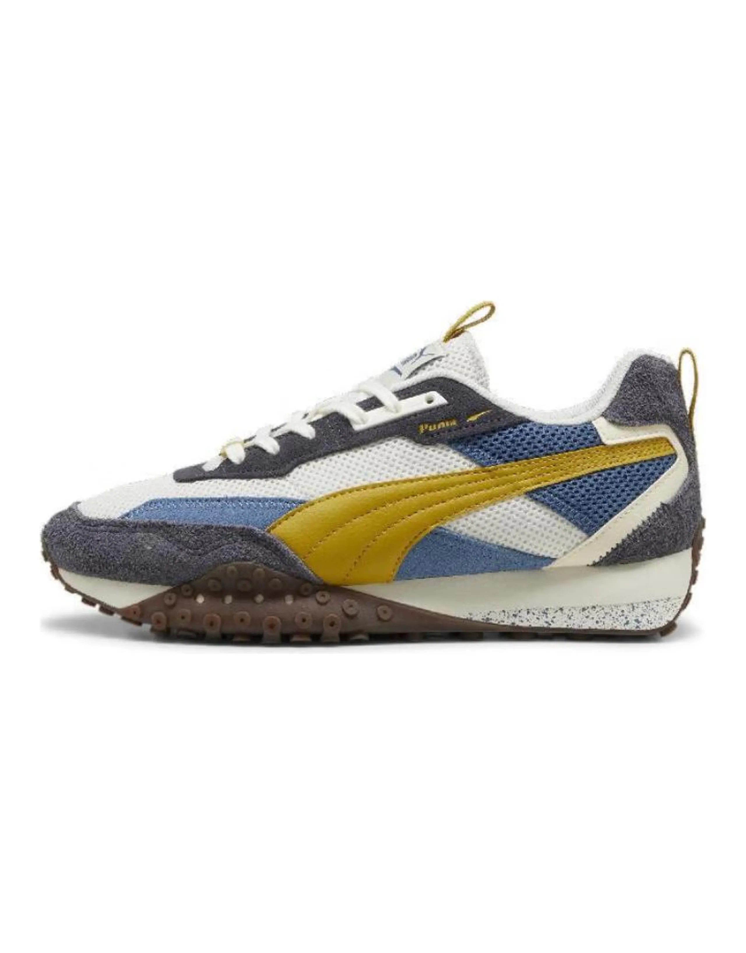 PUMA Blktop Rider Anti-Slip Wear-Resistant Low-Top Casual Shoes Unisex White Blue Gray