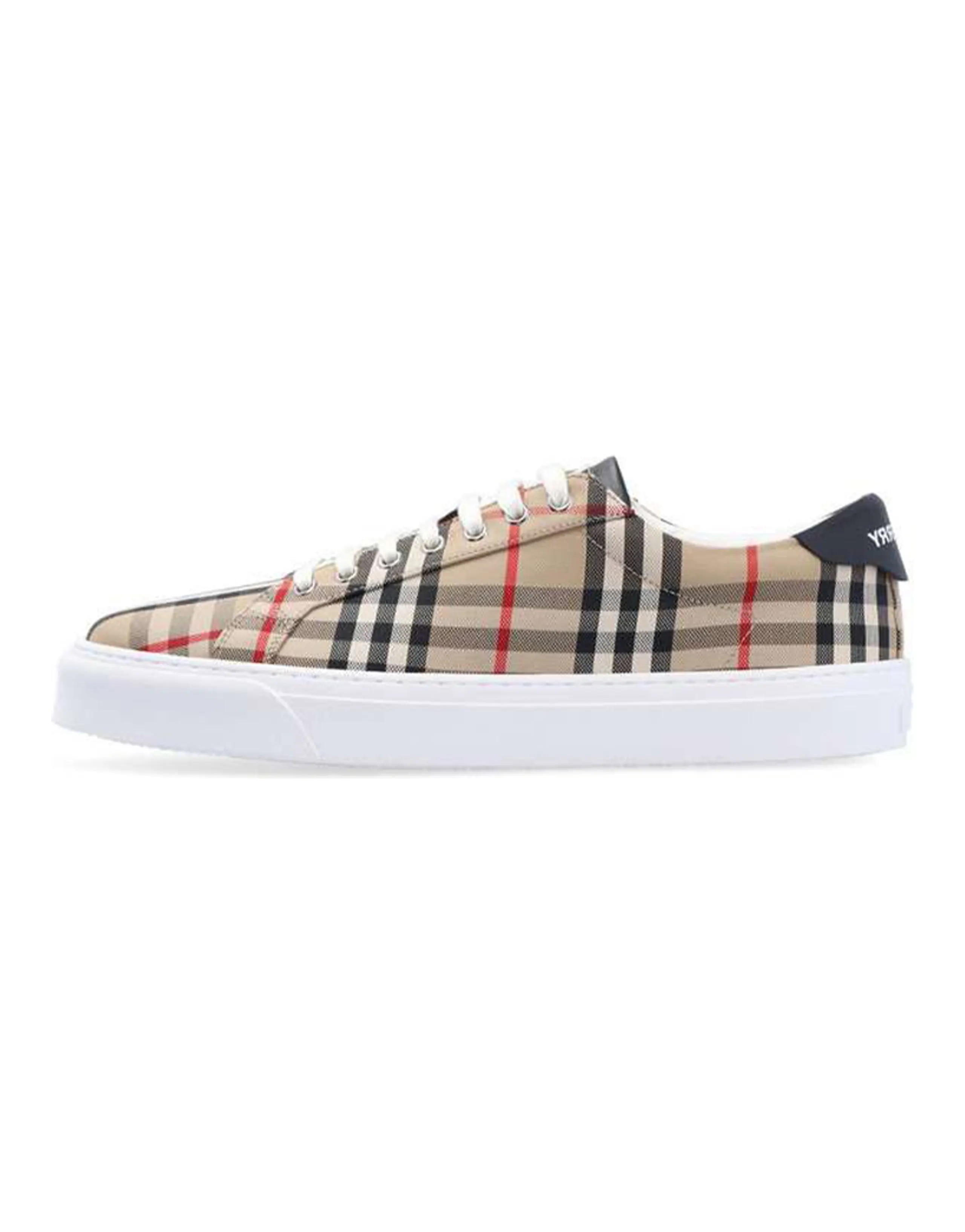Burberry Vintage Check Leather Sneakers