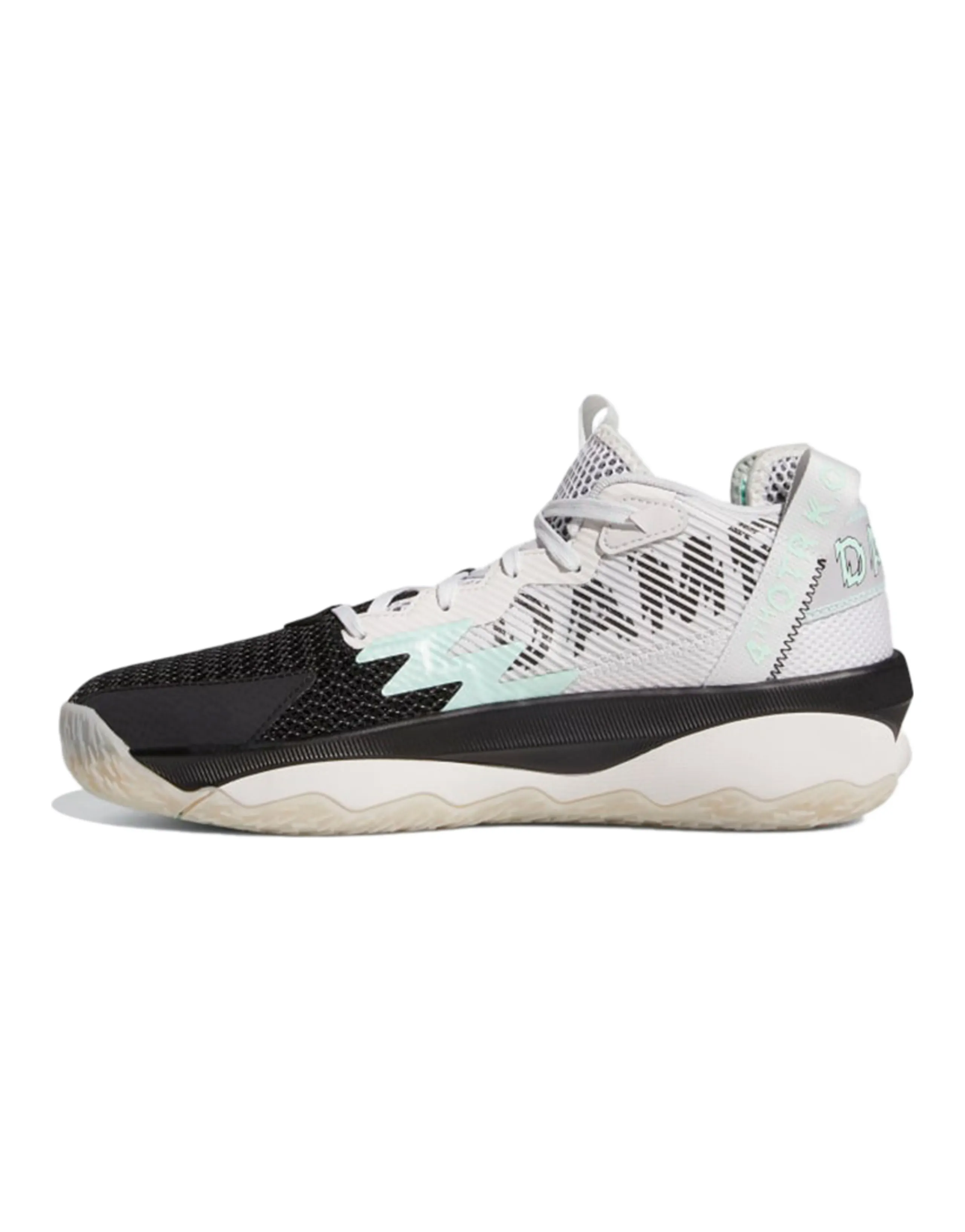 Adidas Dame 8 Grey Black