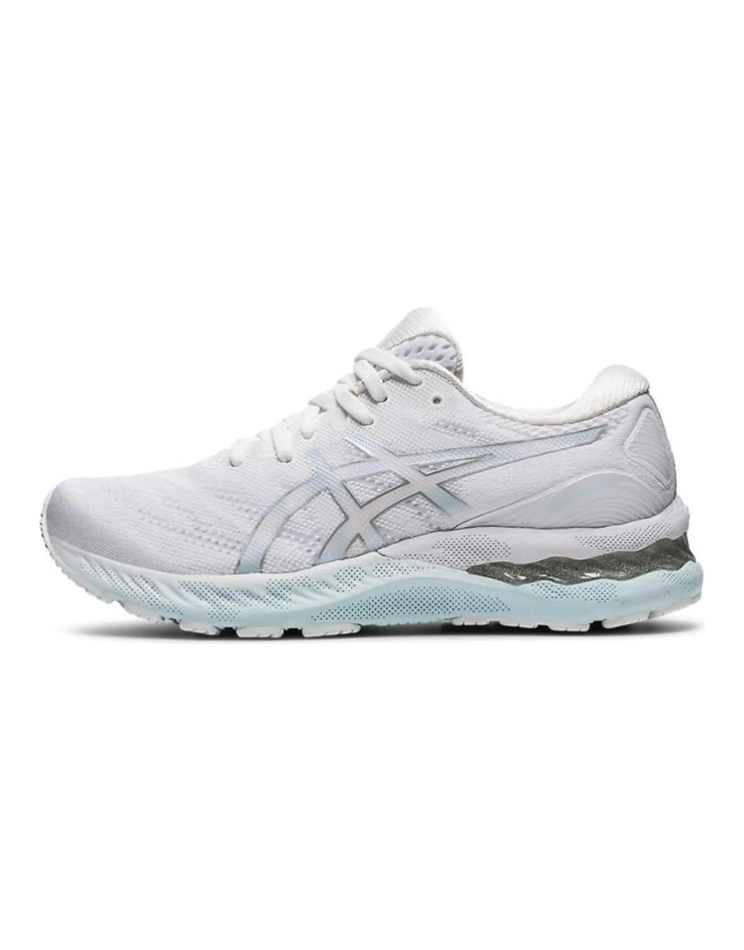 Asics Gel Nimbus 23 'White Pure Silver' Women's