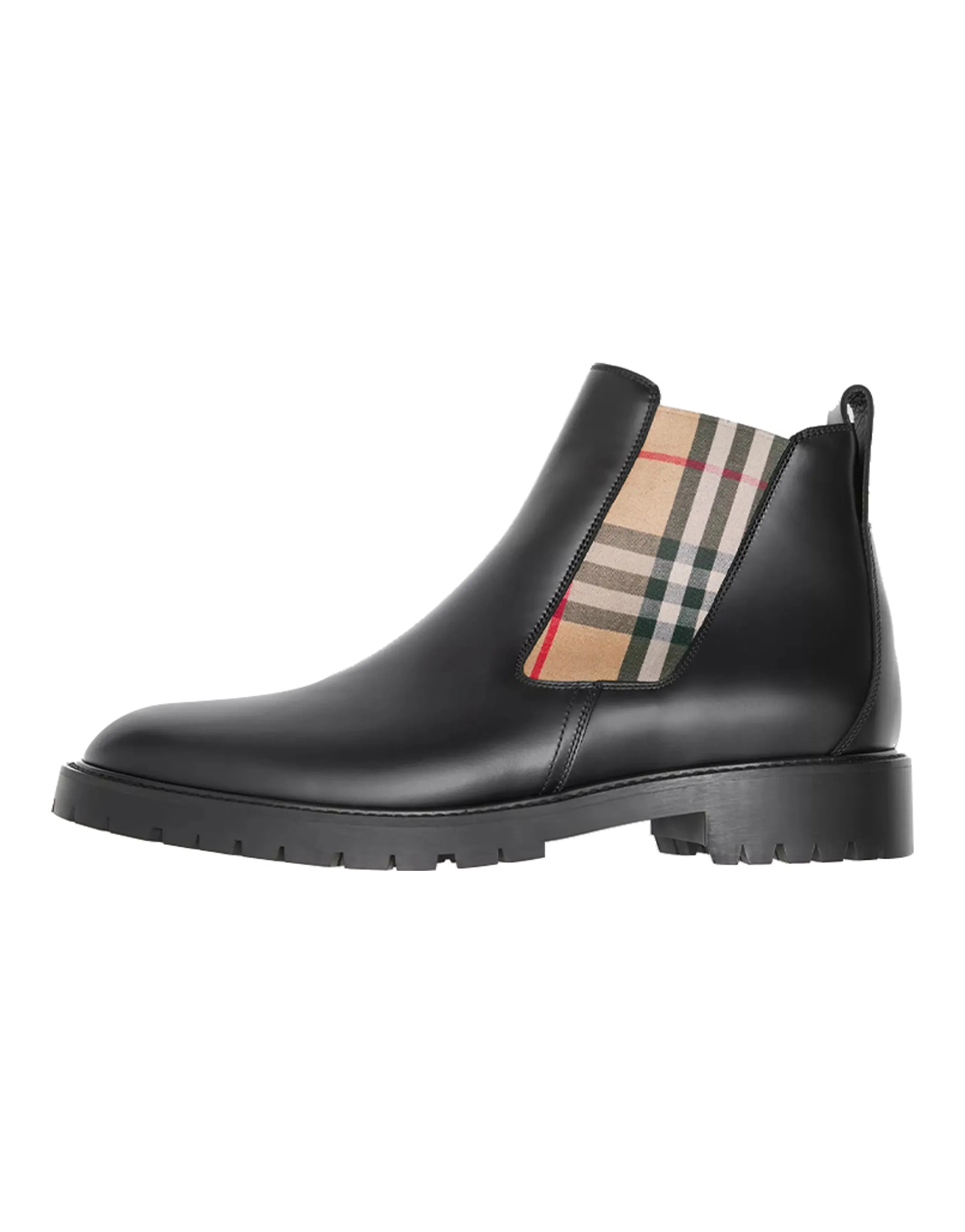 Burberry Vintage Ankle-Length Chelsea Boots Men's Black