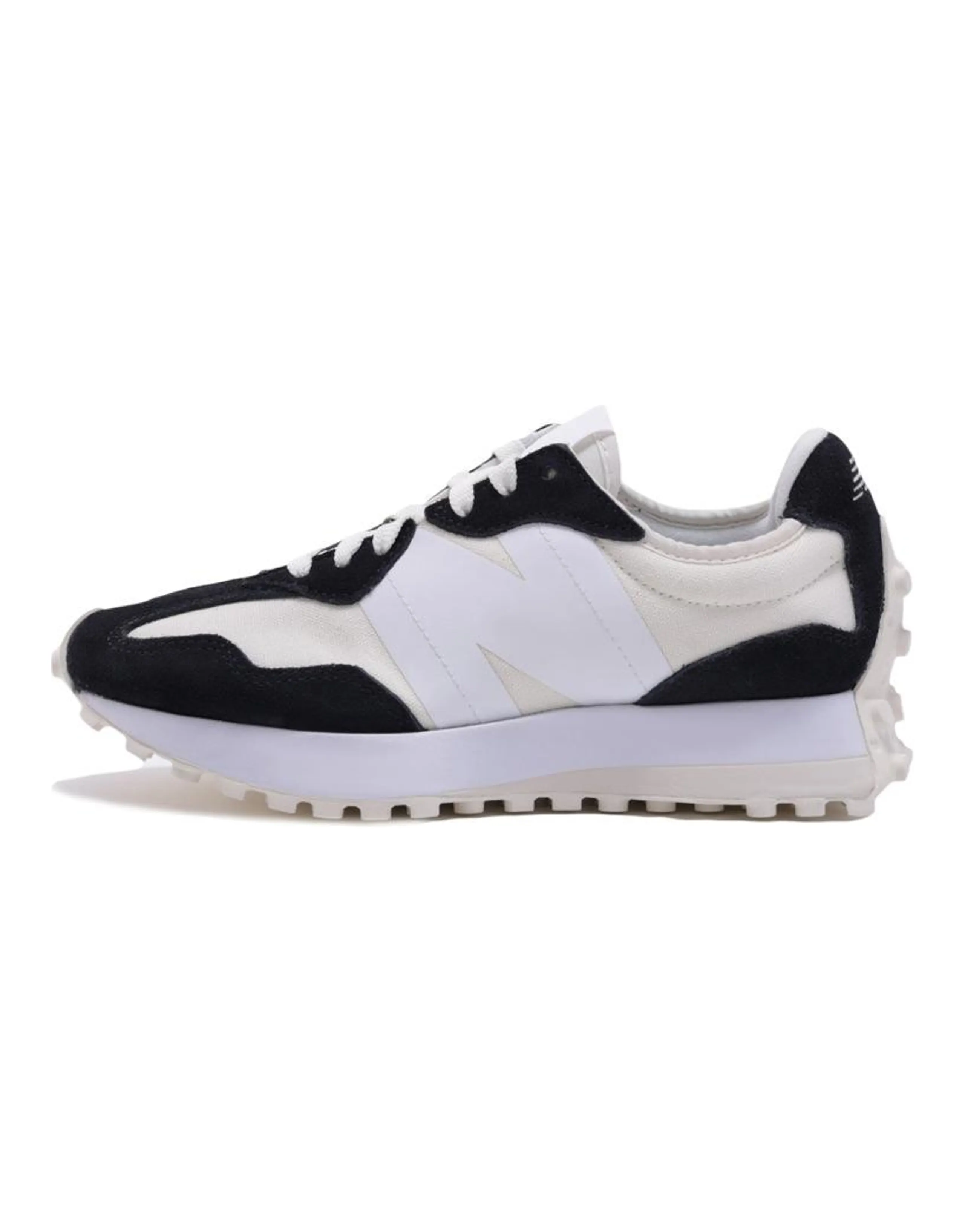 New Balance NB 327 Casual Shoes Women's Low-Top Beige White Black