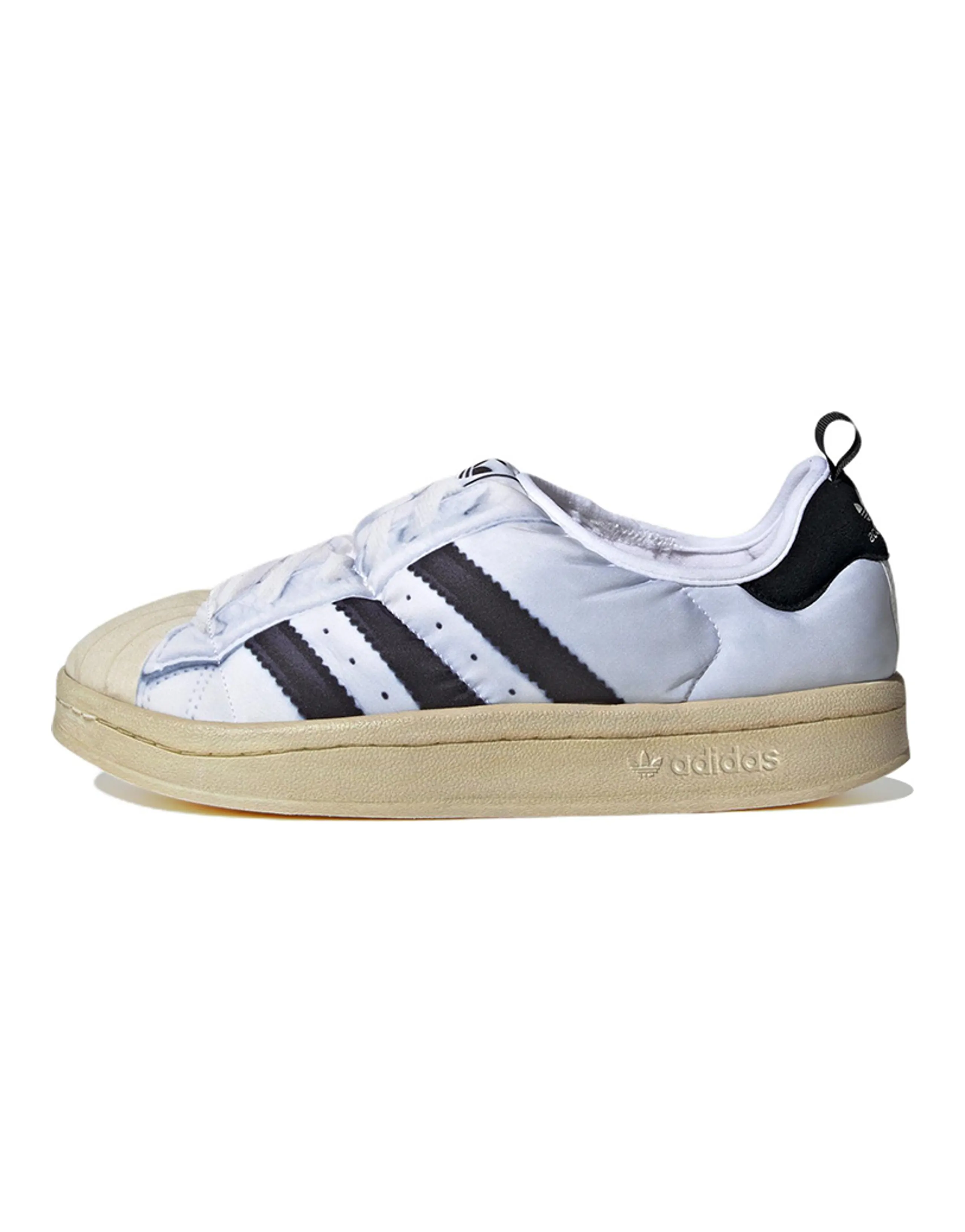 Adidas Originals Puffylette Superstar White Black