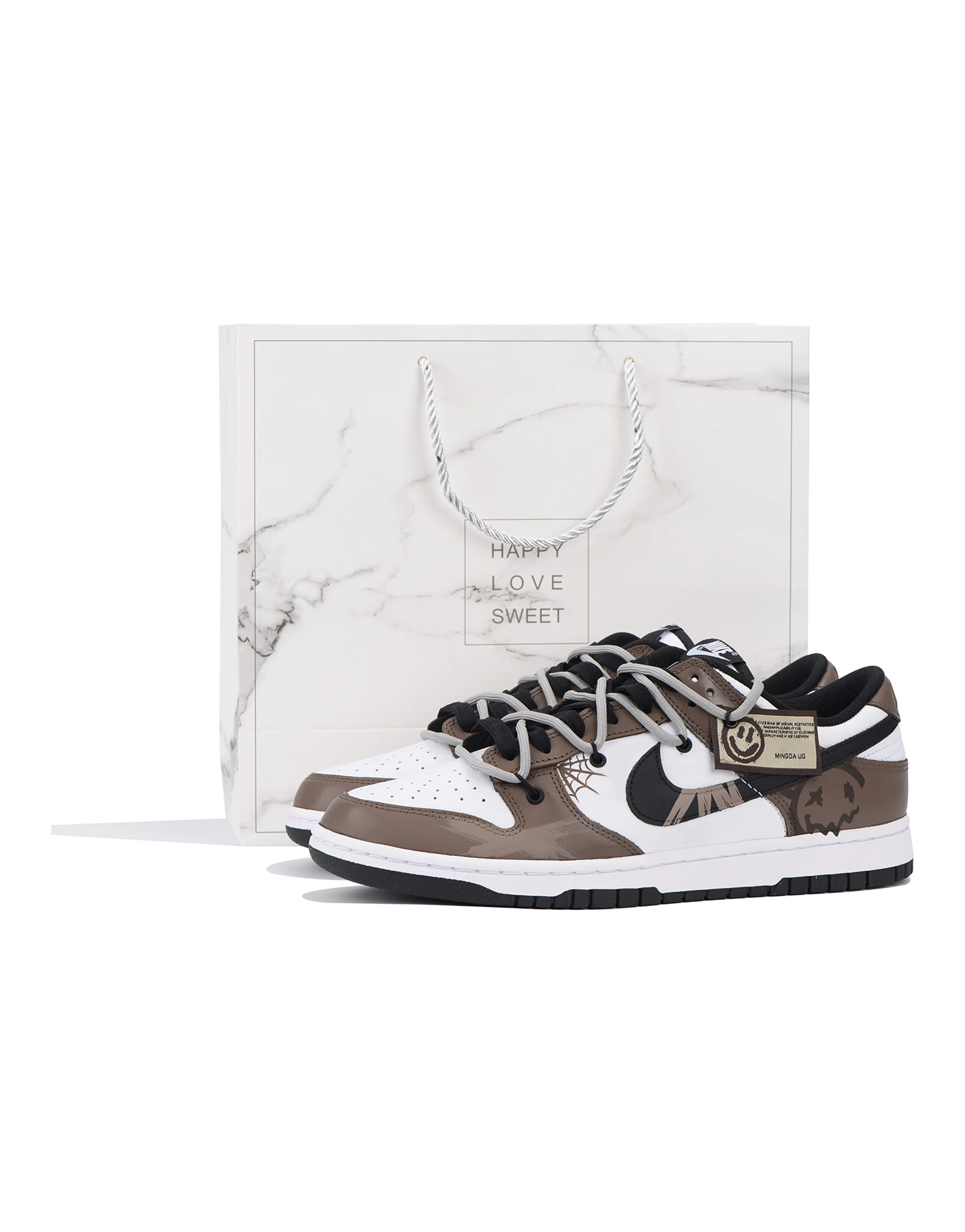 Nike Dunk Low Retro Low-Top Skateboard Shoes Men's Earth Tone
