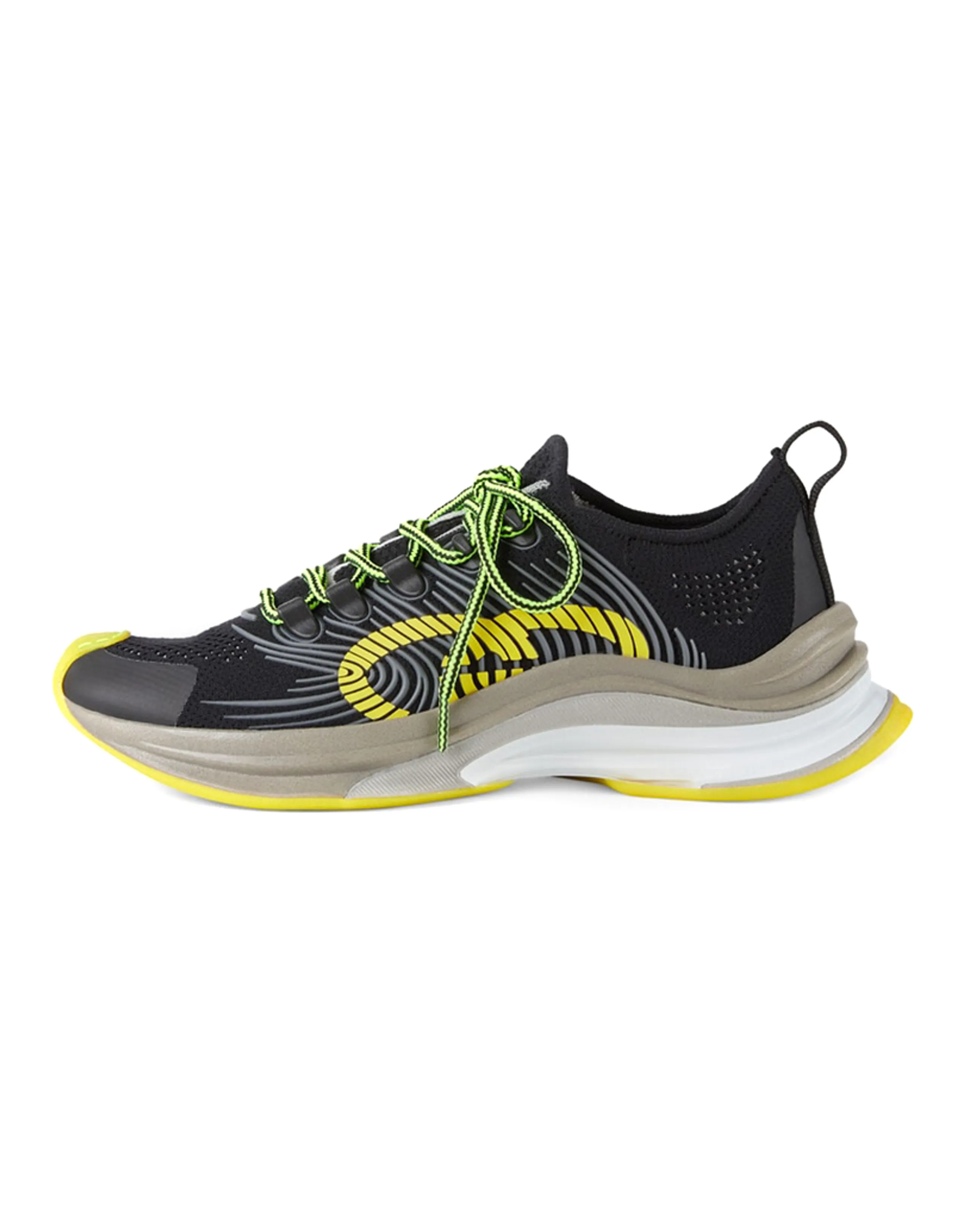 GUCCI Run Black Yellow Beige