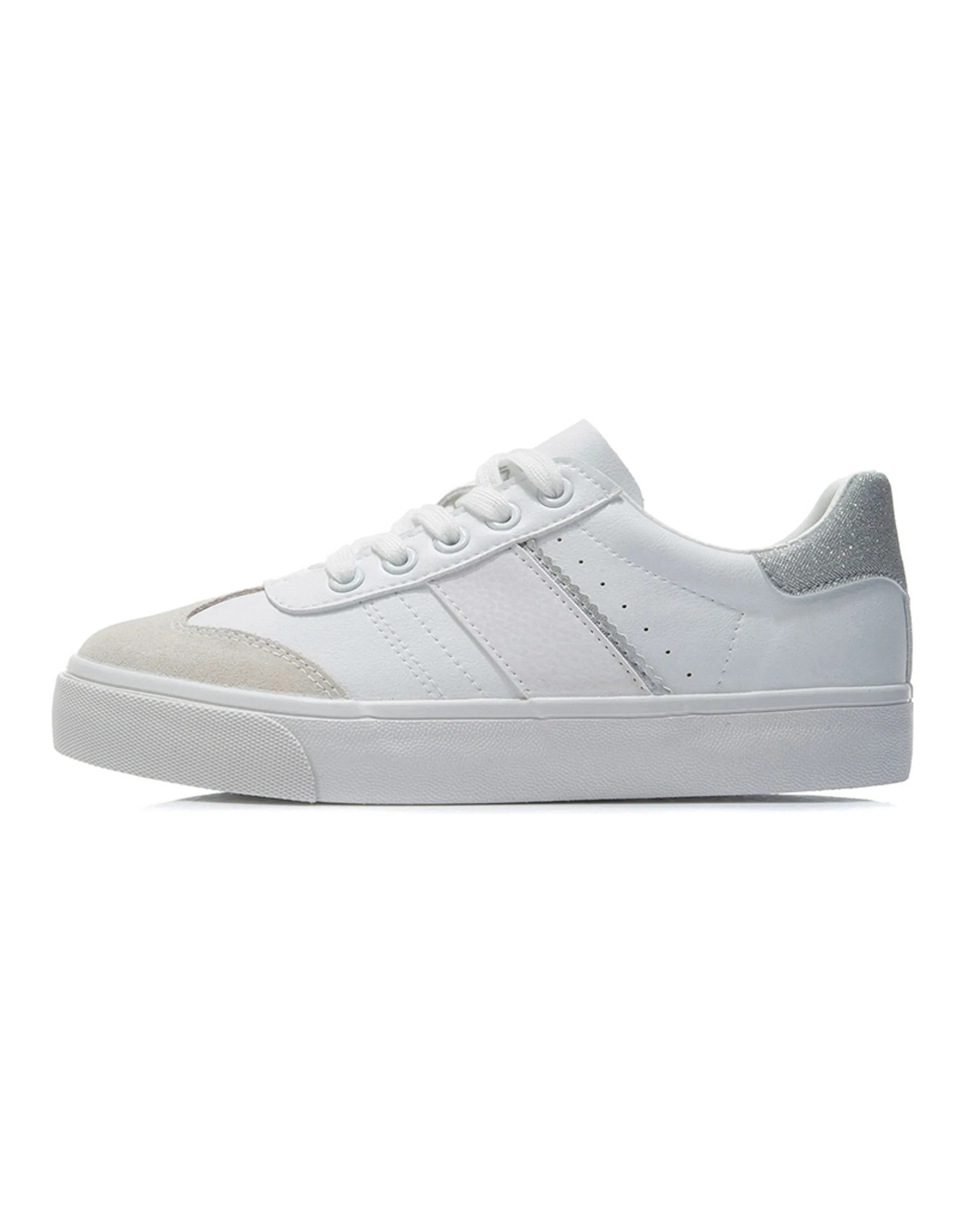 LINING Skateboard Shoes Men Low-Top White