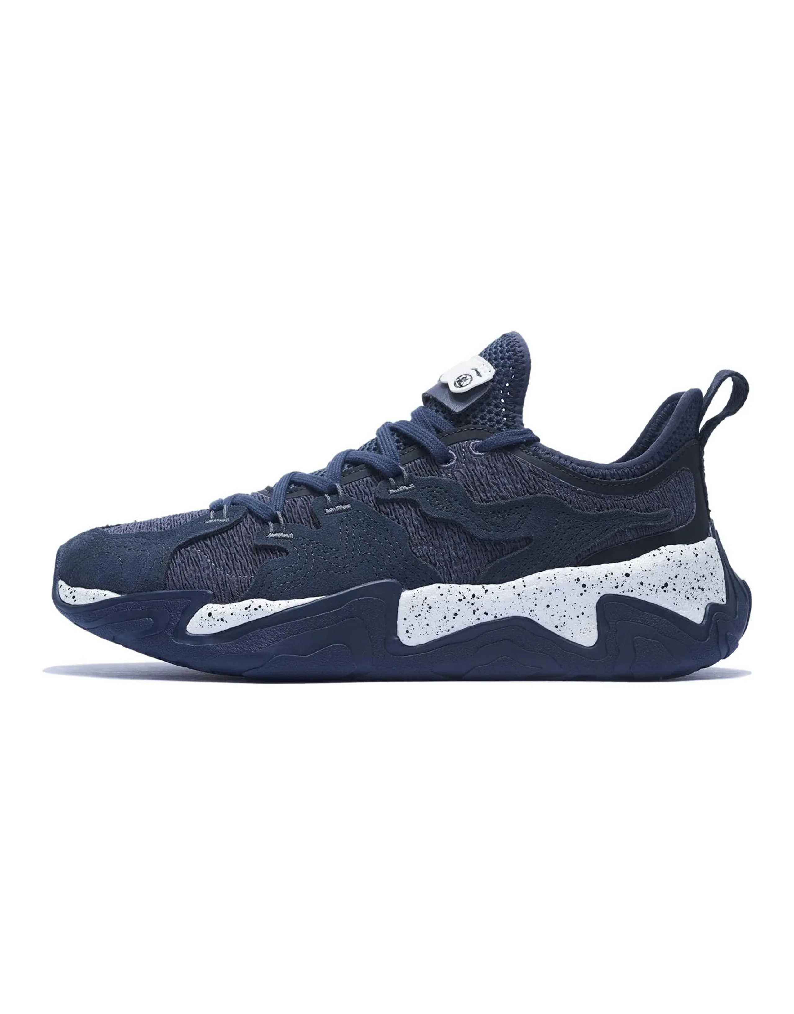 CHENGLONG x LiNing Gongfu Collection Durable Breathable Low-Top Casual Shoes Men's Ebony Black