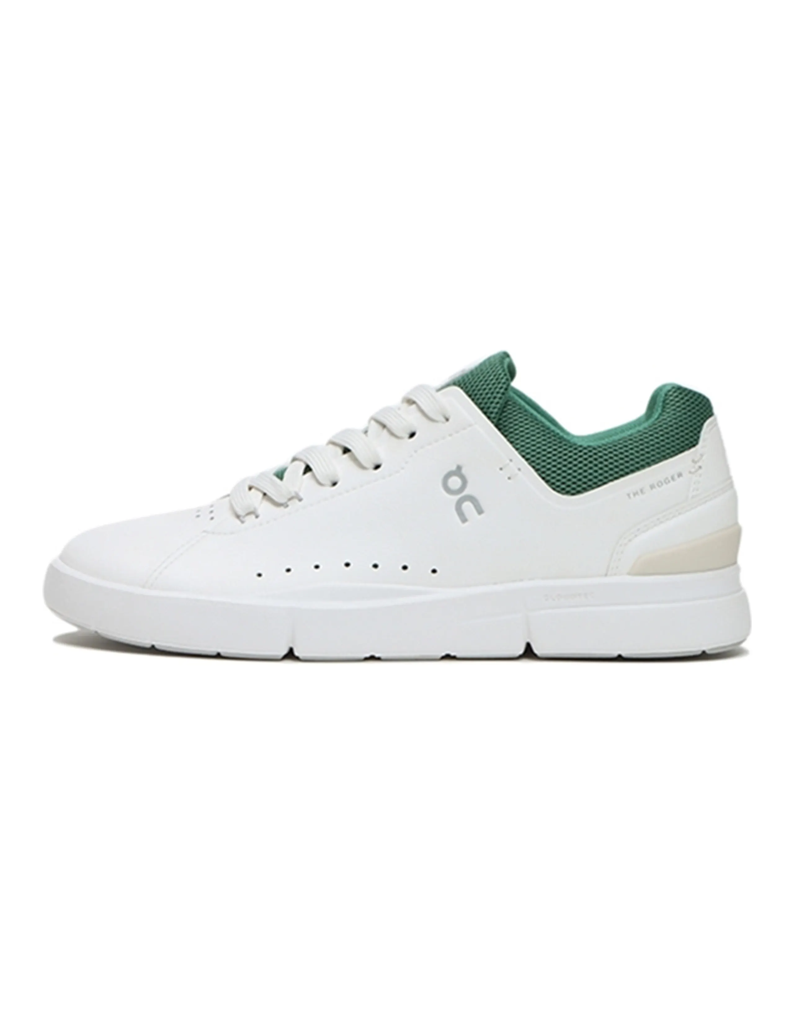 FEIDELEI x On THE ROGER Slip-Resistant Cushioning Low-Top Skateboard Shoes Women's White Green