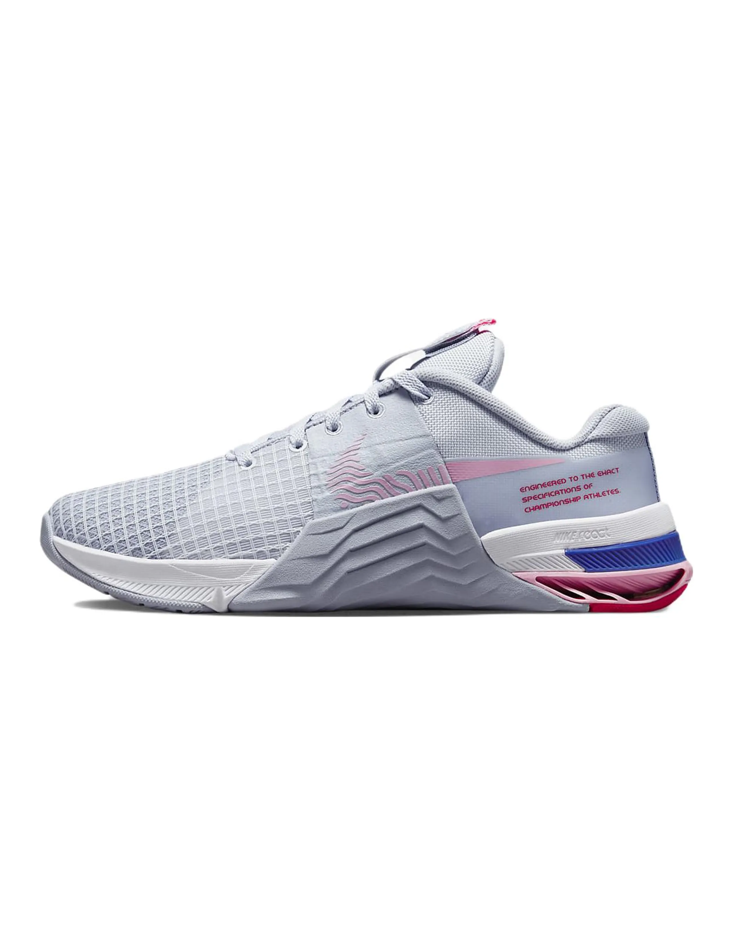 Nike Metcon 8 Blue Whisper Medium Soft Pink Women's