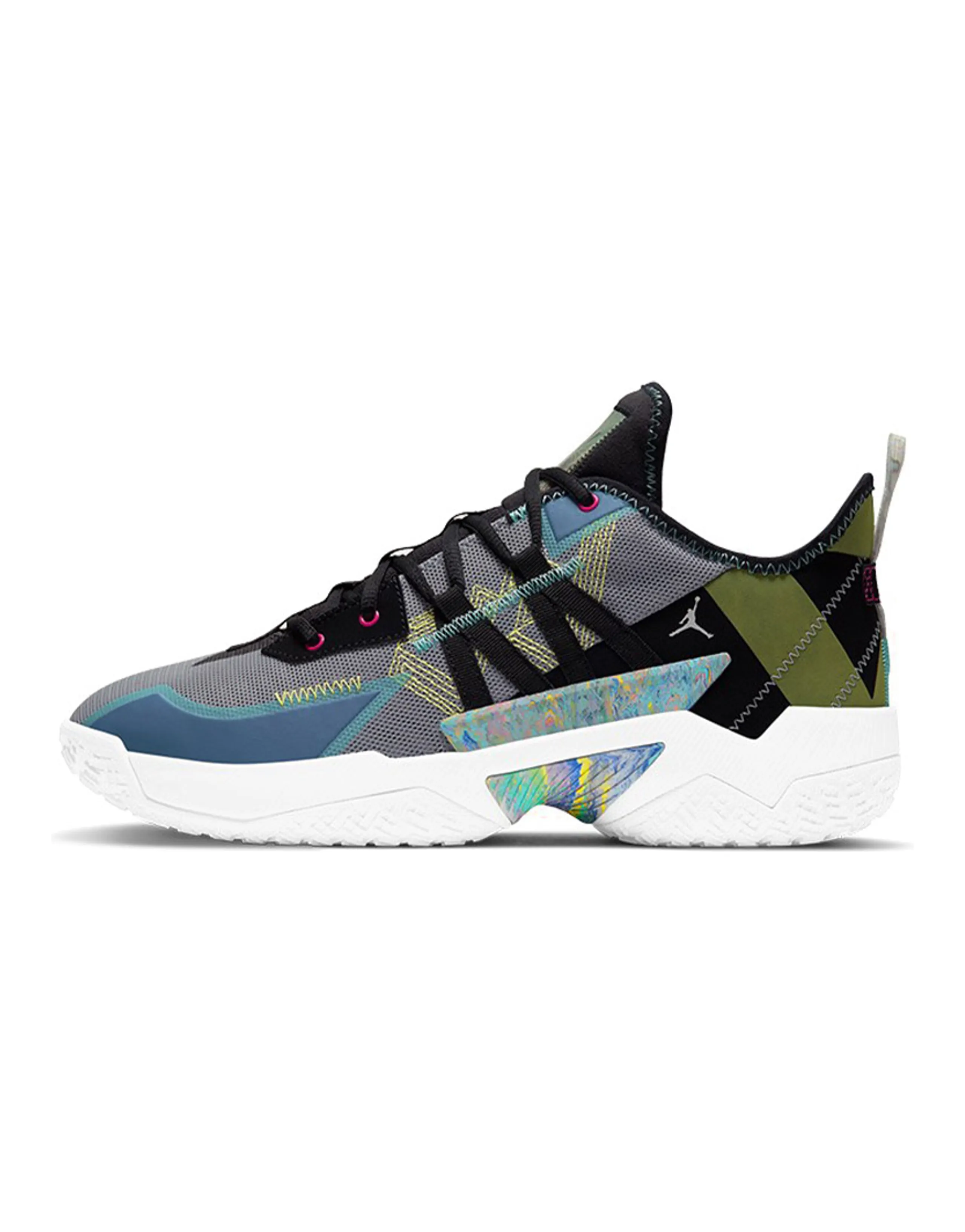 Jordan Westbrook One Take 2 Wolf Grey Multi Men's