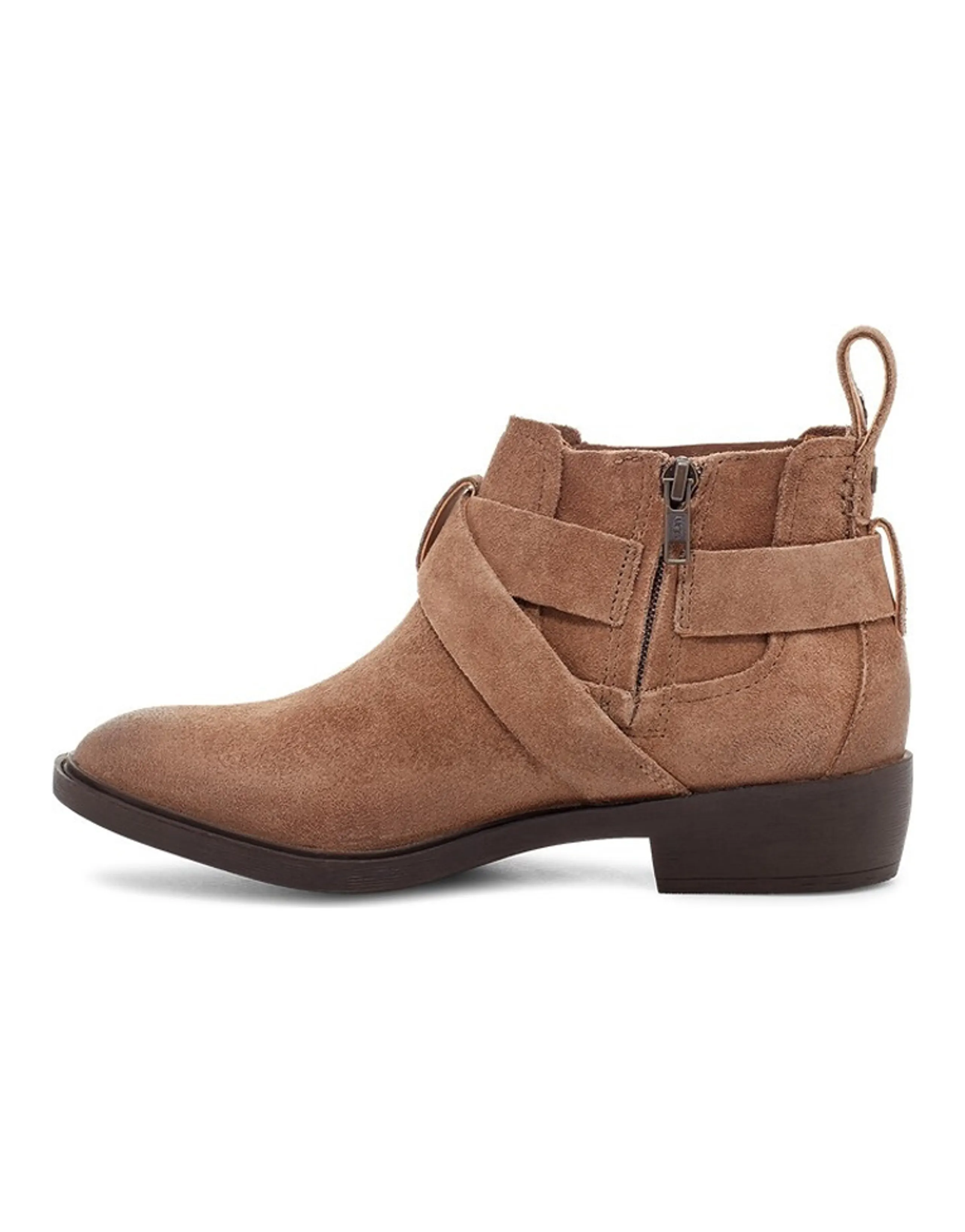 UGG Wylma Low Heels Short Boots Coffee Women's