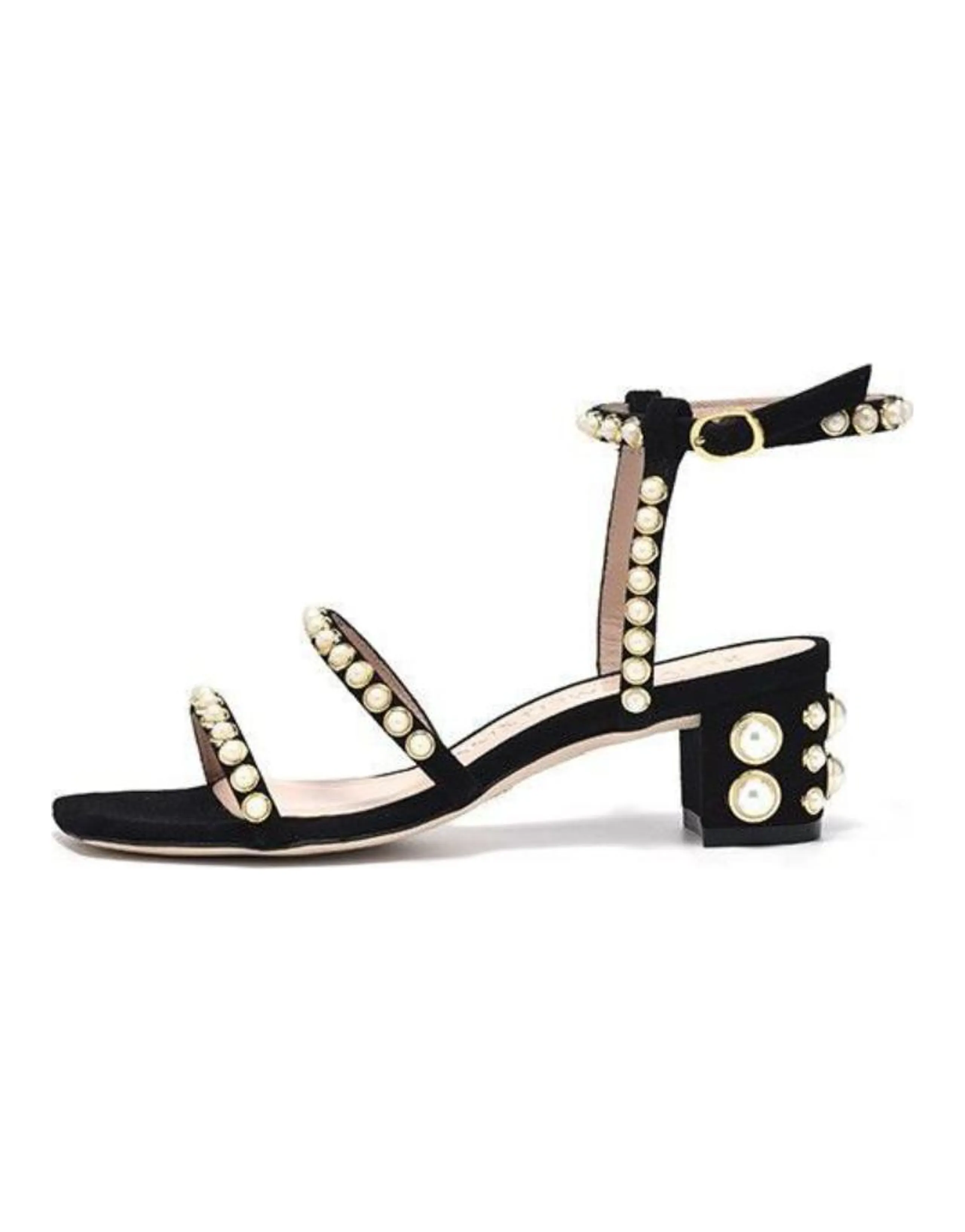 Stuart Weitzman/SW One-Strap Sandals 5cm Women's Black