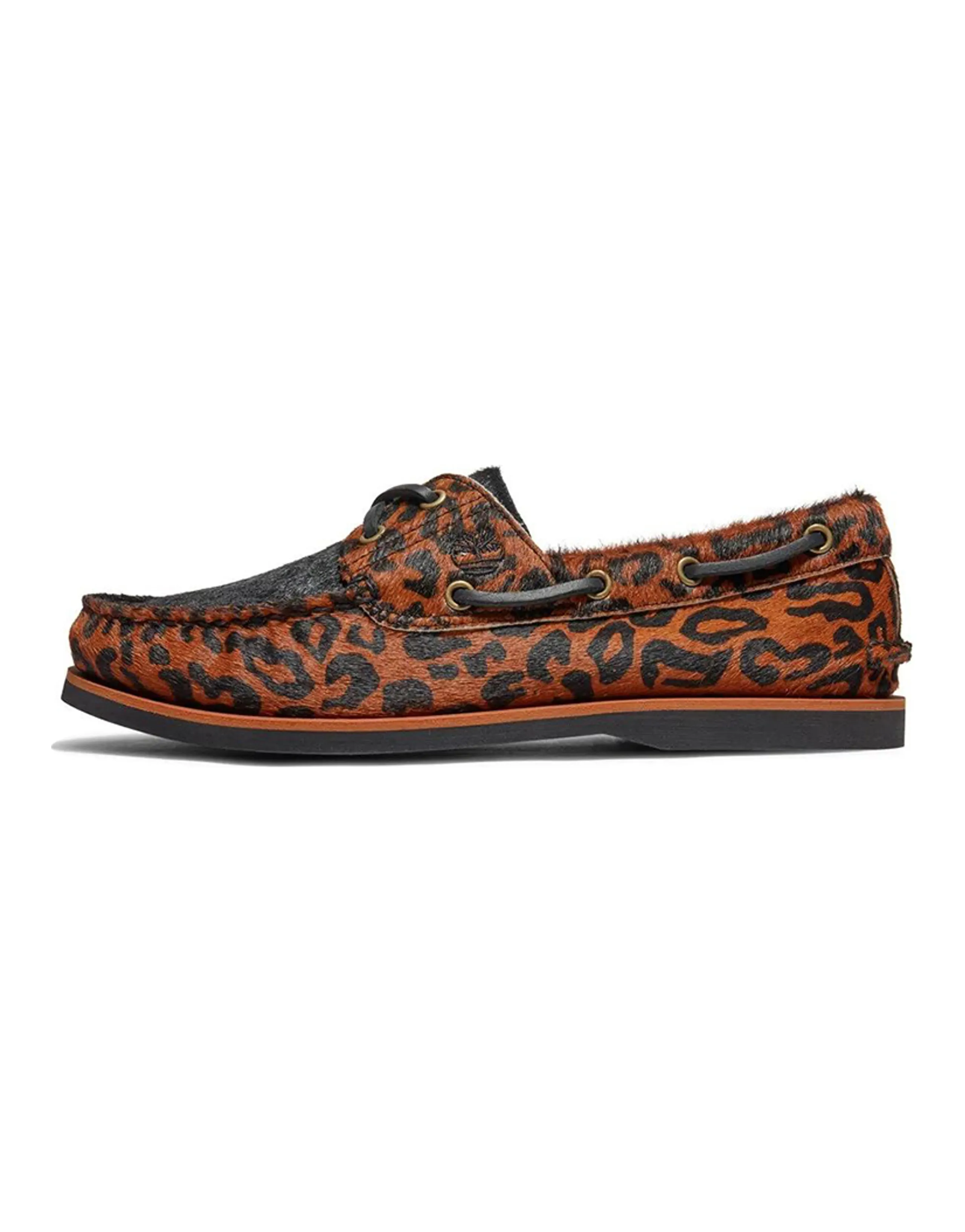 Timberland Classic Boat 2 Eye Wacko Maria Brown Leopard