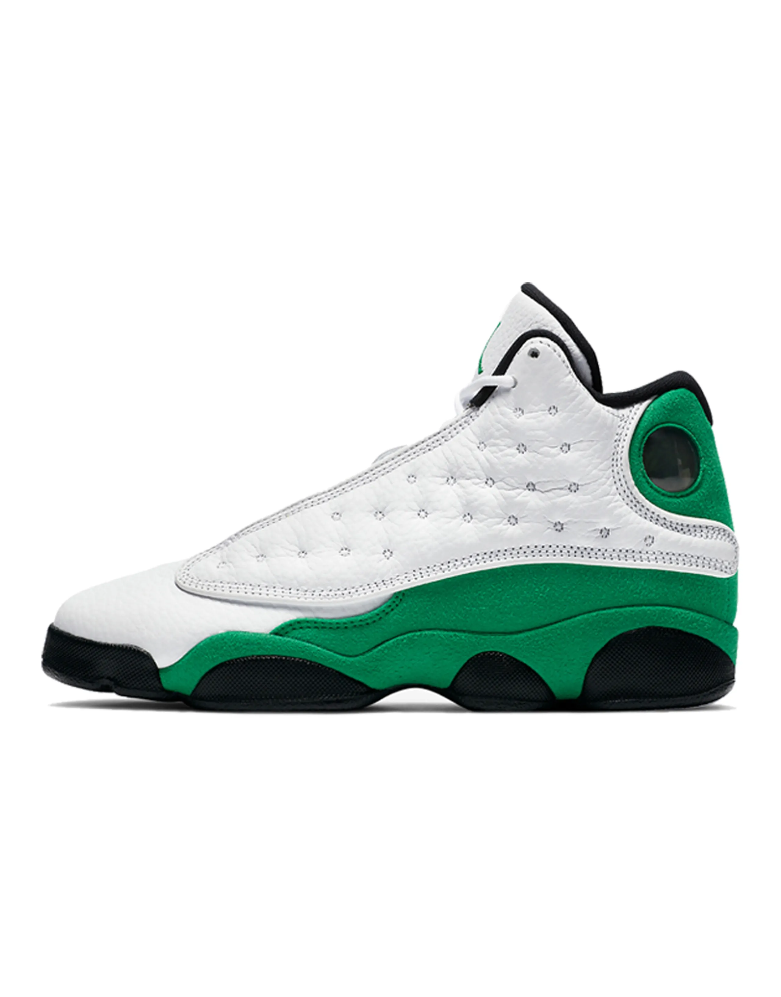 Jordan 13 Retro 'White Lucky Green' GS