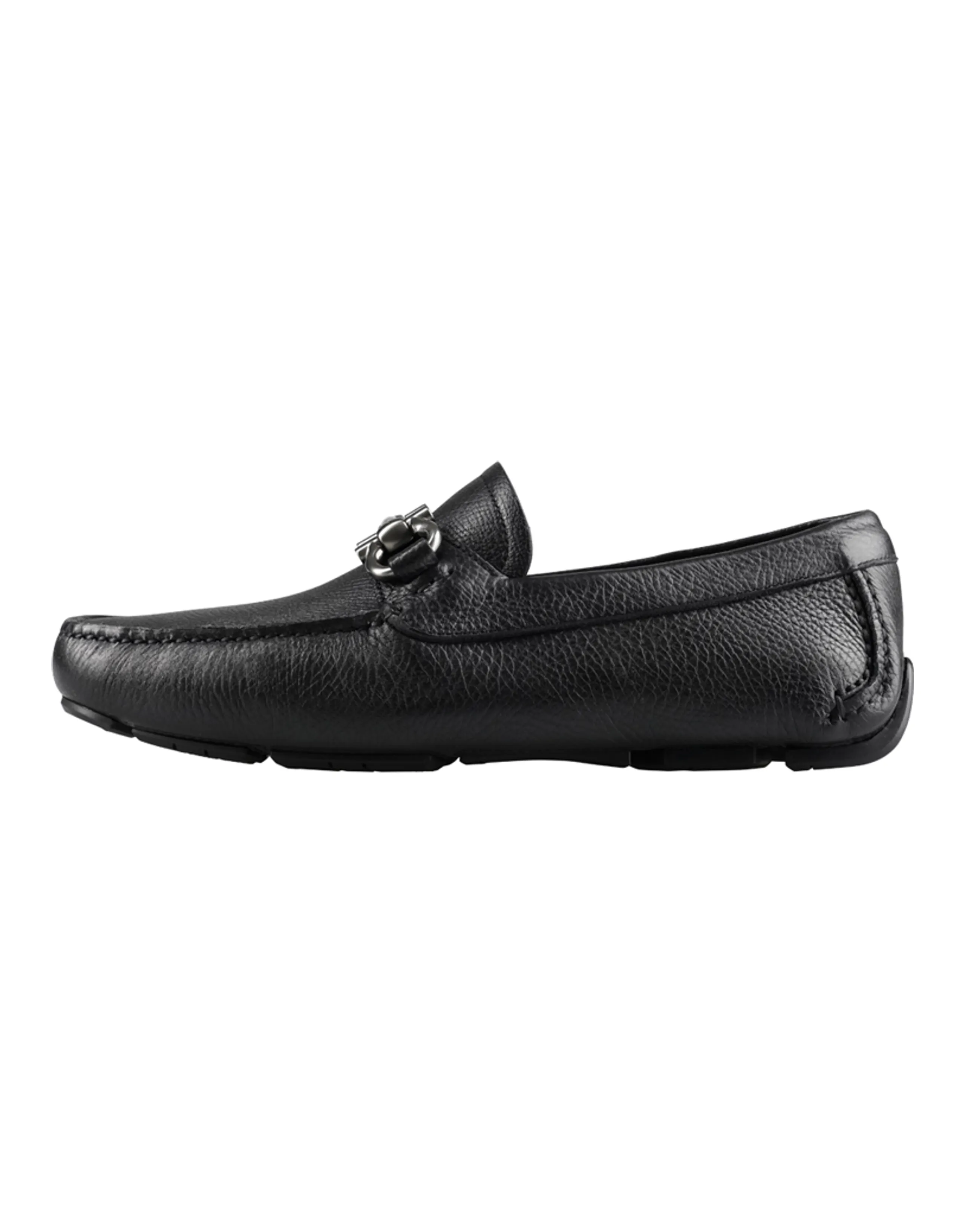 FERRAGAMO Parigi Slip-on Leather Loafers