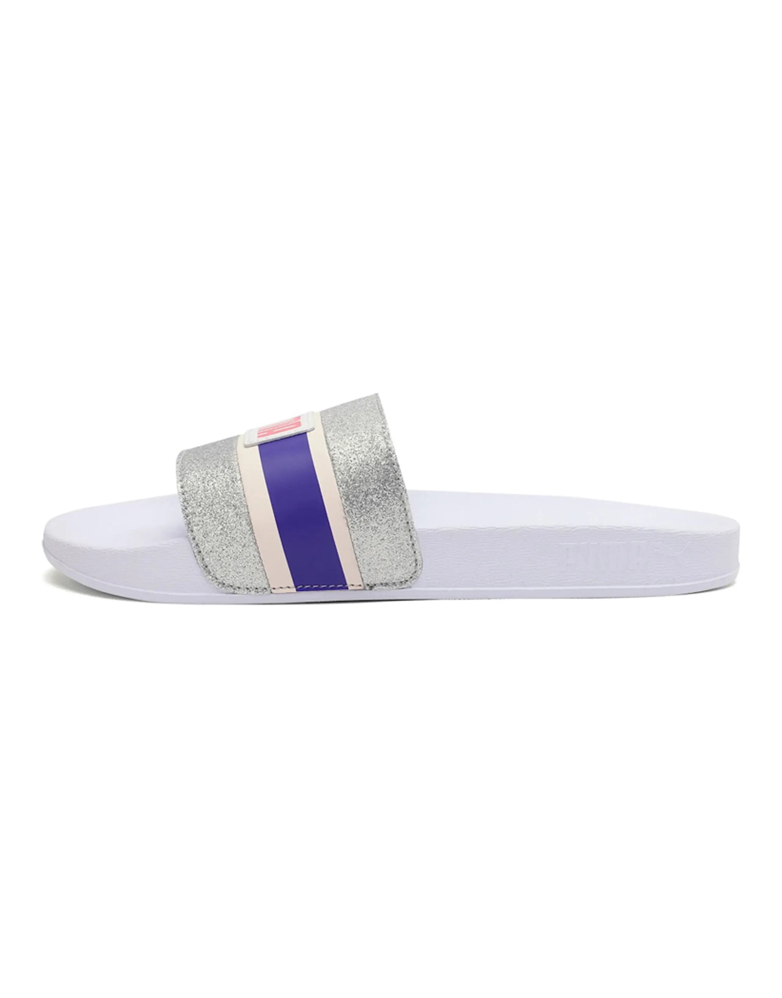 PUMA Leadcat Ftr Slides '90s Pop Glittered White' Women's