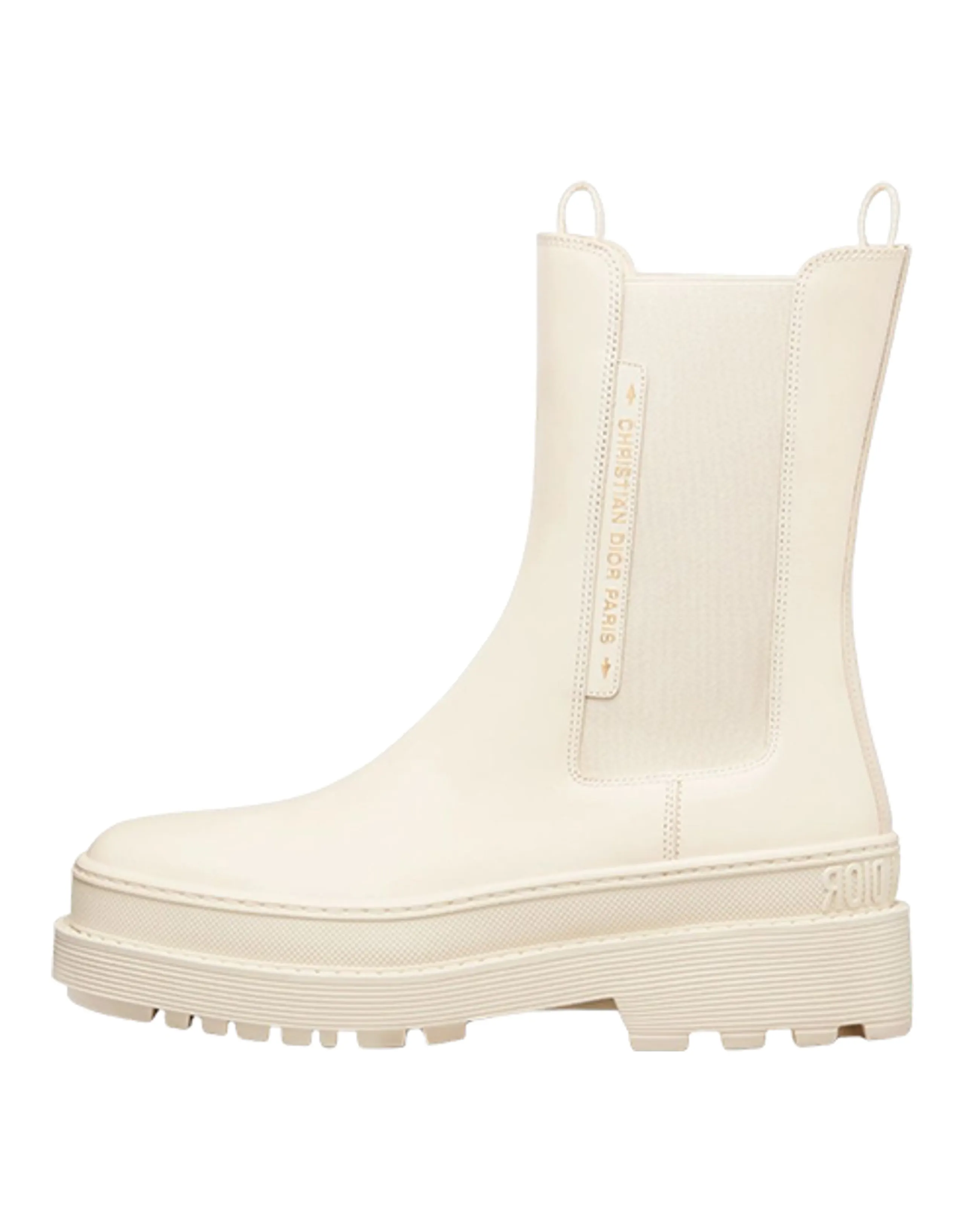 DIOR Trial Chelsea Boots Women's White