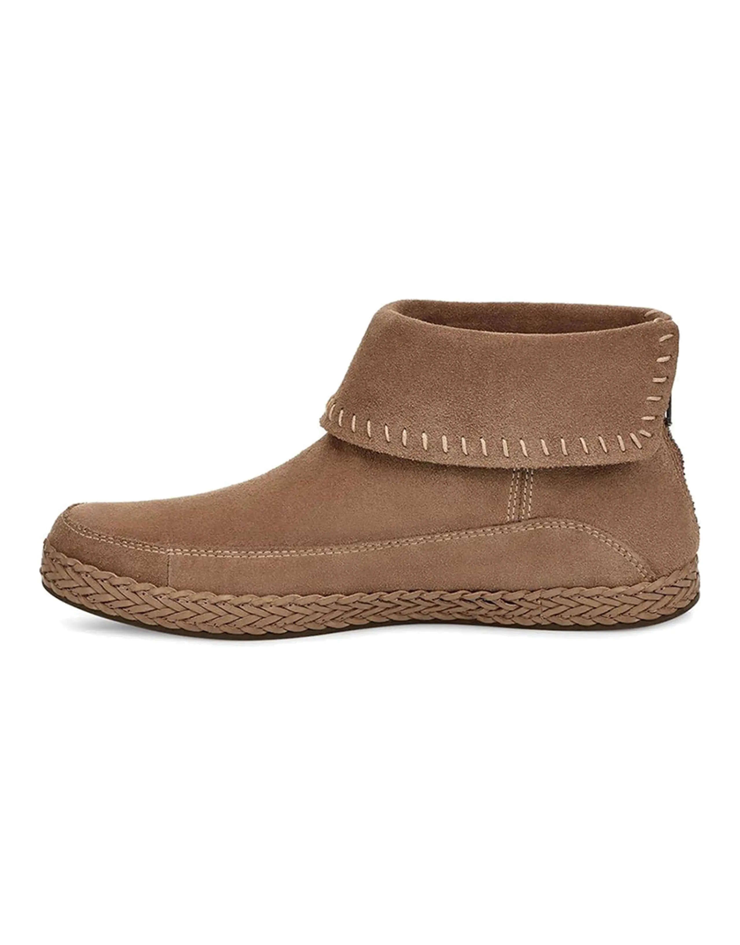 UGG Kavar Varney Fleece Lined Snow Boots Dark Brown Women's