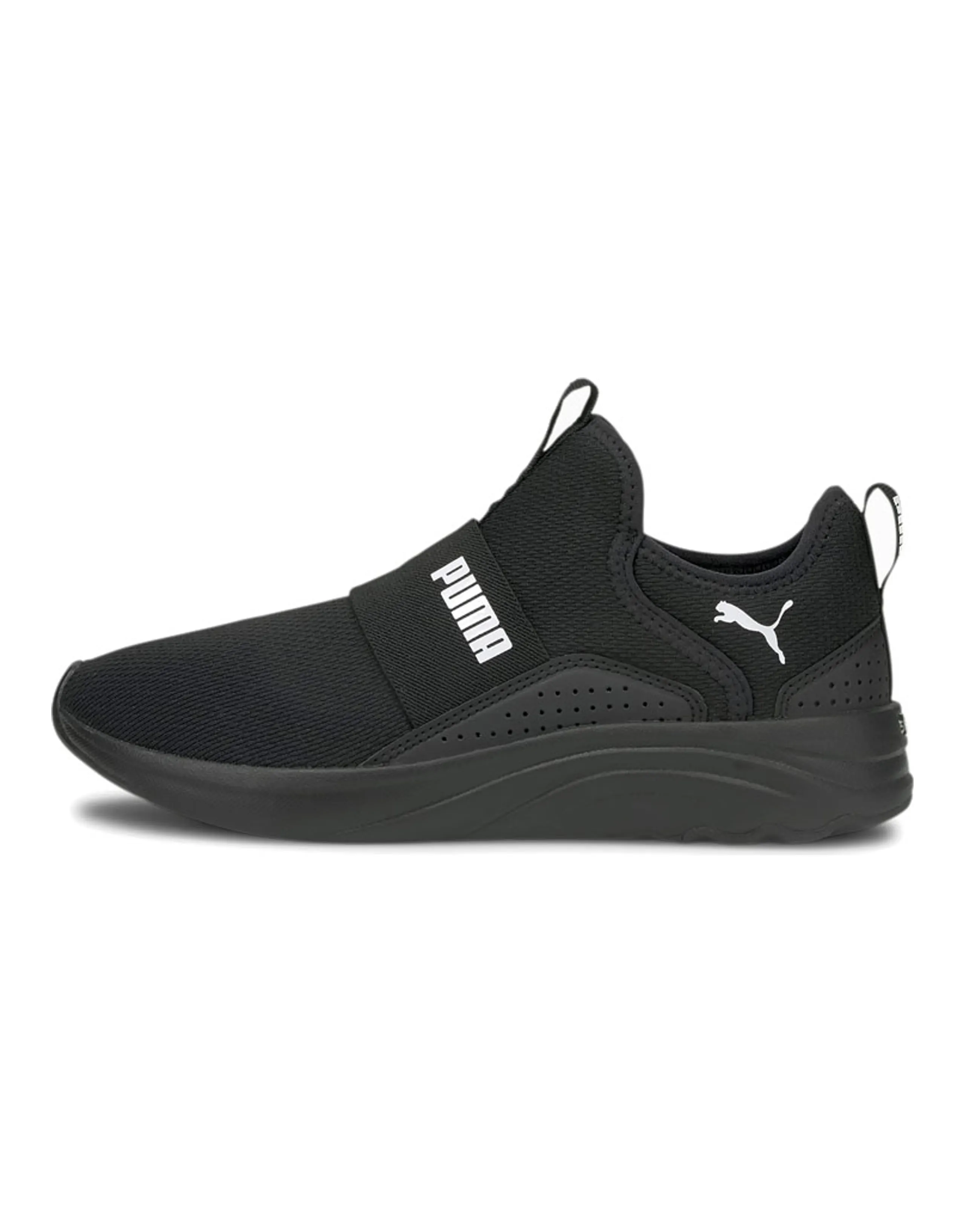 PUMA Softride Sophia Slip On 'Black White' Women's