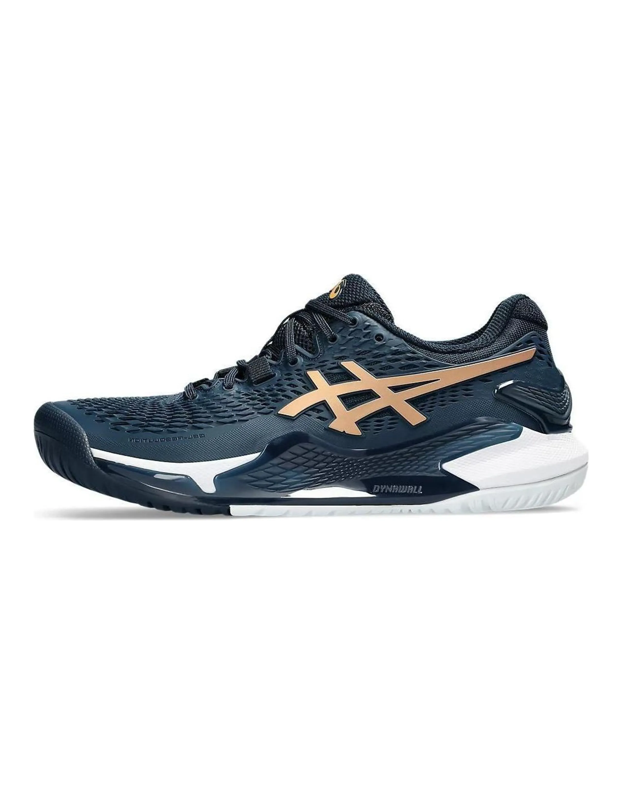 Asics Gel Resolution 9 'French Blue Pure Gold' Women's