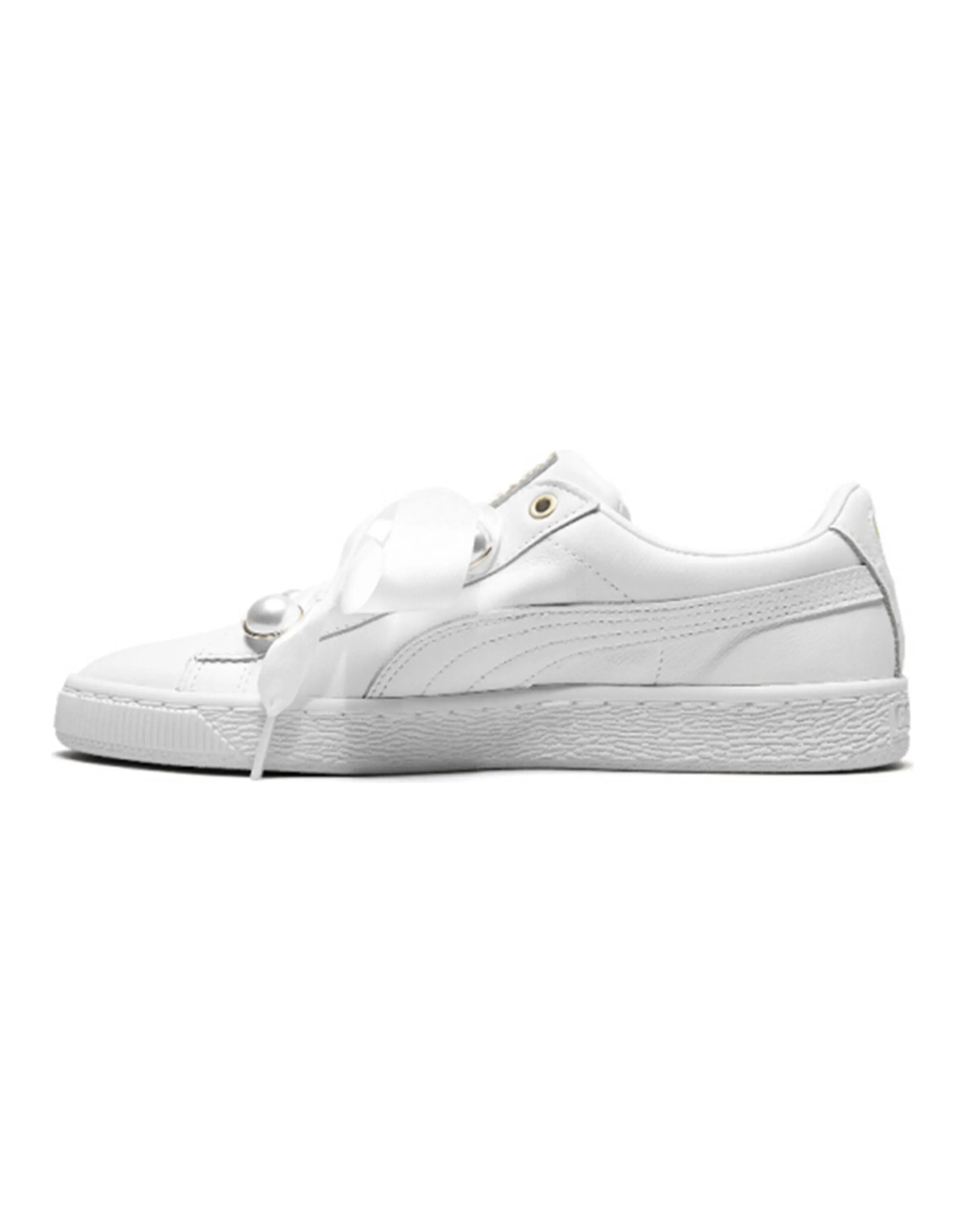 PUMA Suede Platform Bling 'White' Women's