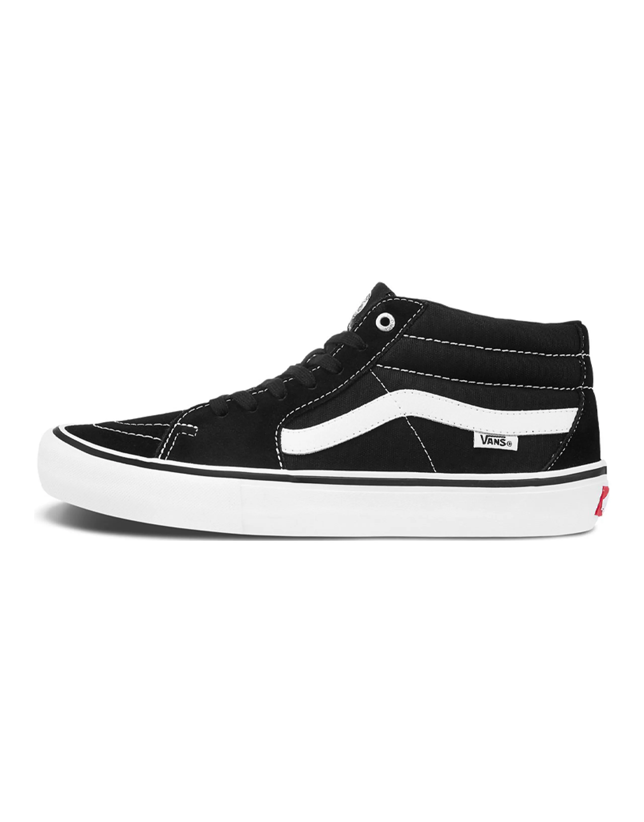 Vans Sk8 Mid Pro 'Black White'