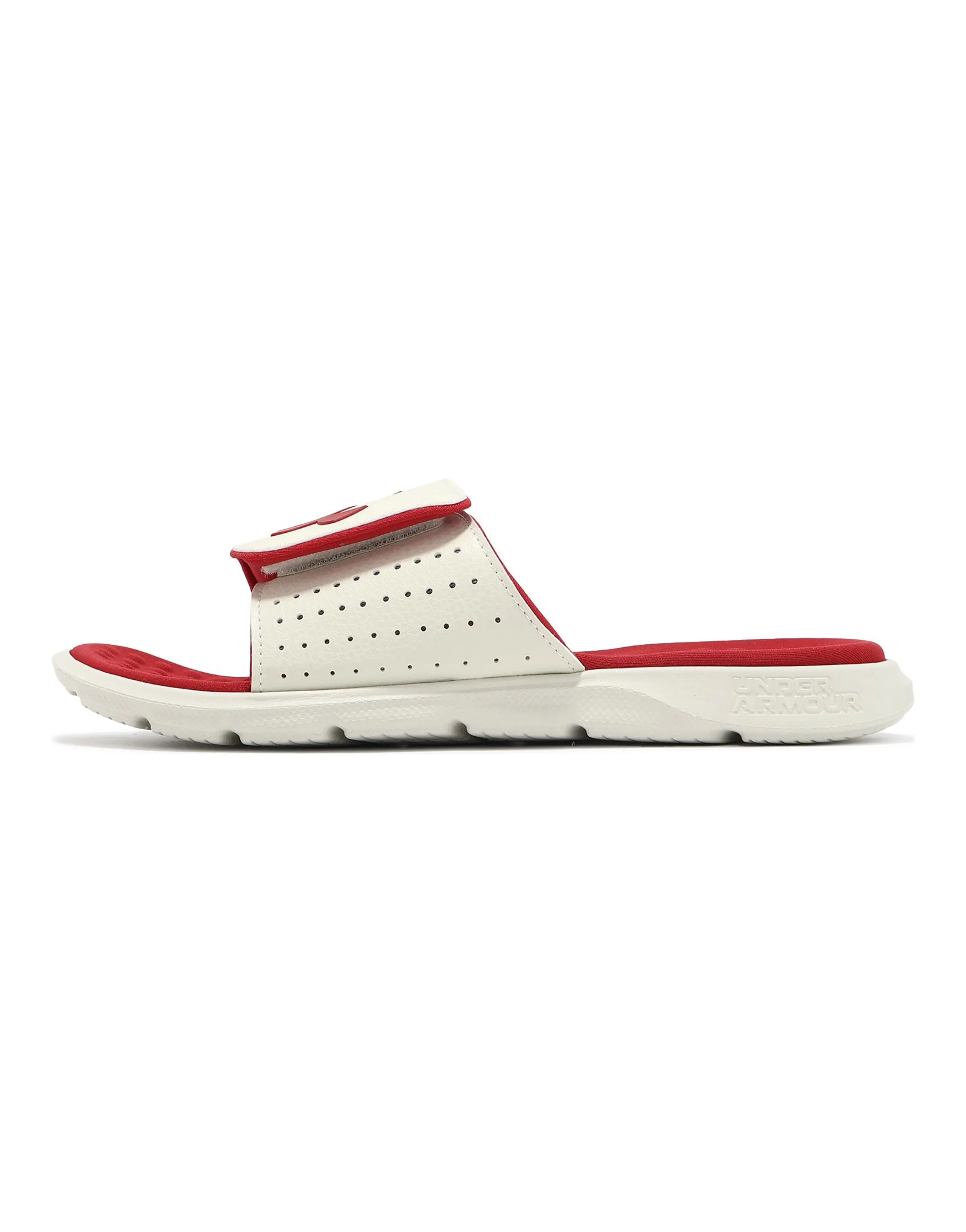 Under Armour Ignite Pro Slide Slippers Men's Beige Red