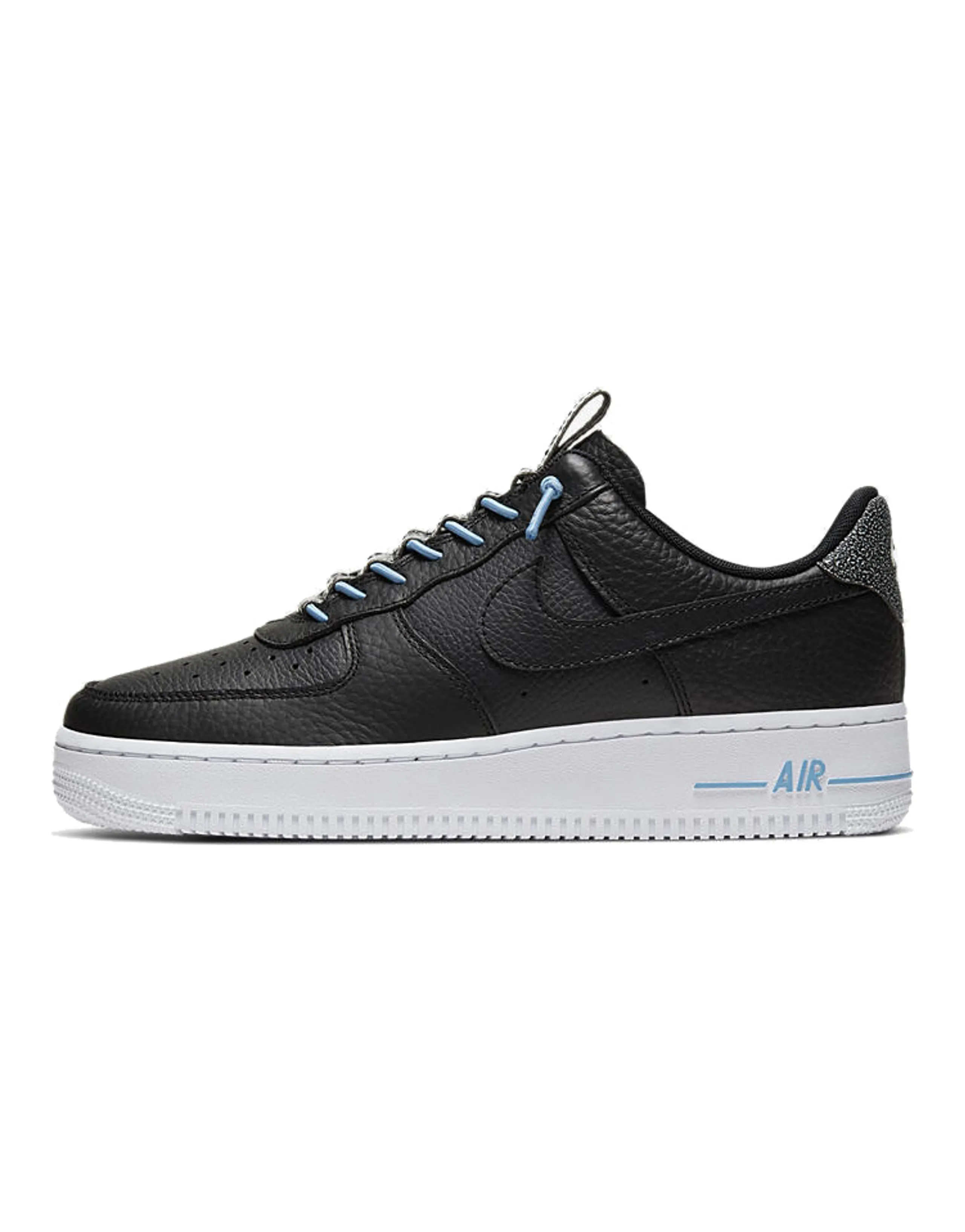 Nike Air Force 1 Low '07 Lux Black Light Blue Women's