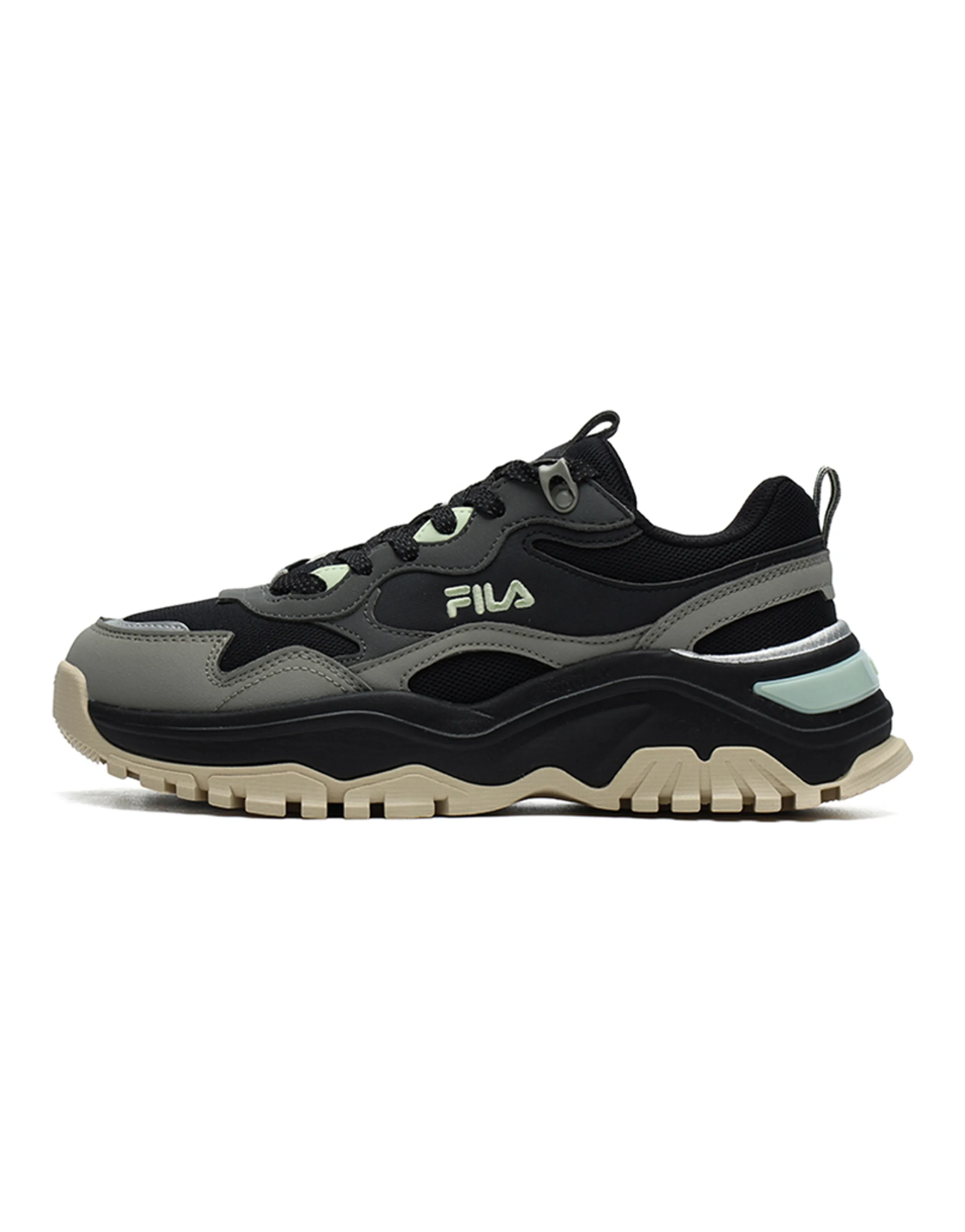 FILA Nico 'Black Gray Green' Women's