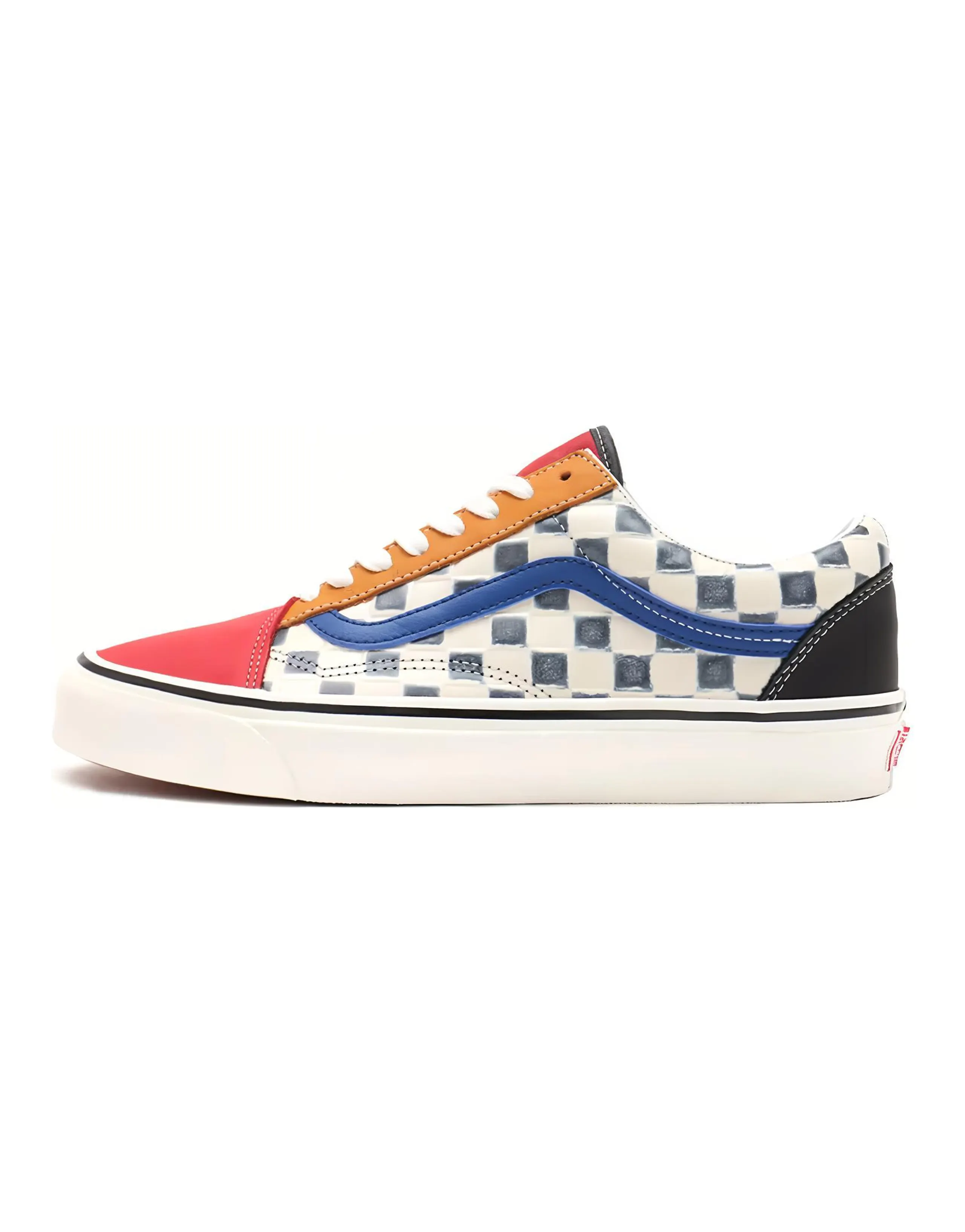 Vans Unisex Old Skool 36 Dx Low Top Sneakers Purple/Red/White