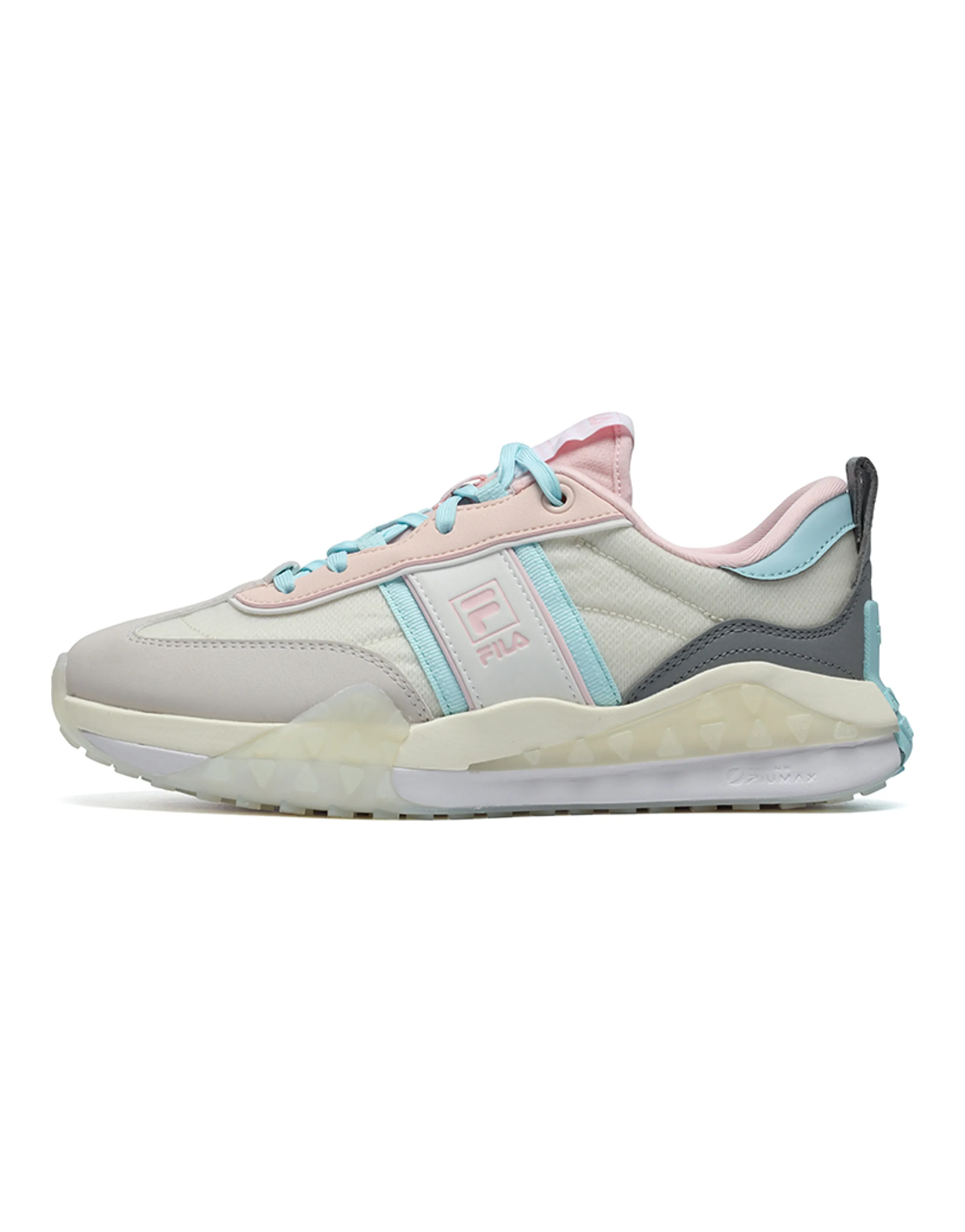 FILA Brick Sneakers 'Grey Blue Pink' Women's