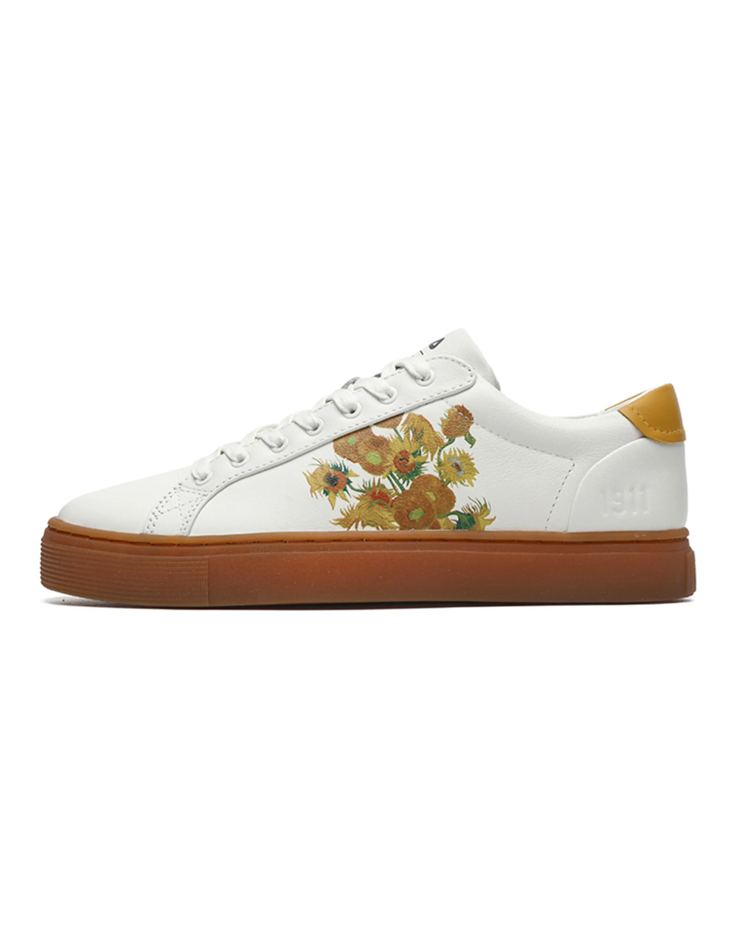 FILA Low Top Sneakers White/Coffee Women's