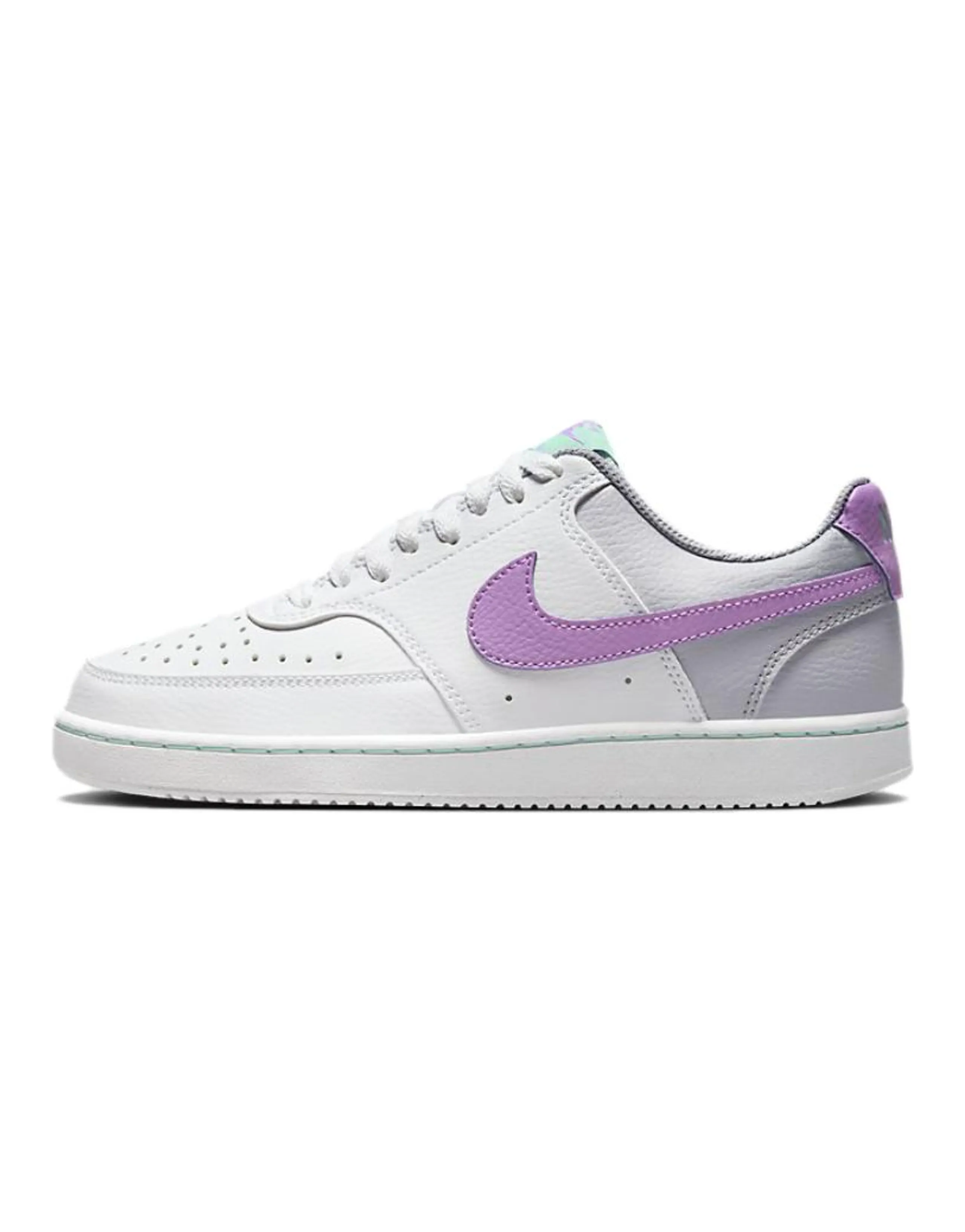 Nike Court Vision Low Next Nature White Rush Fuchsia Women's
