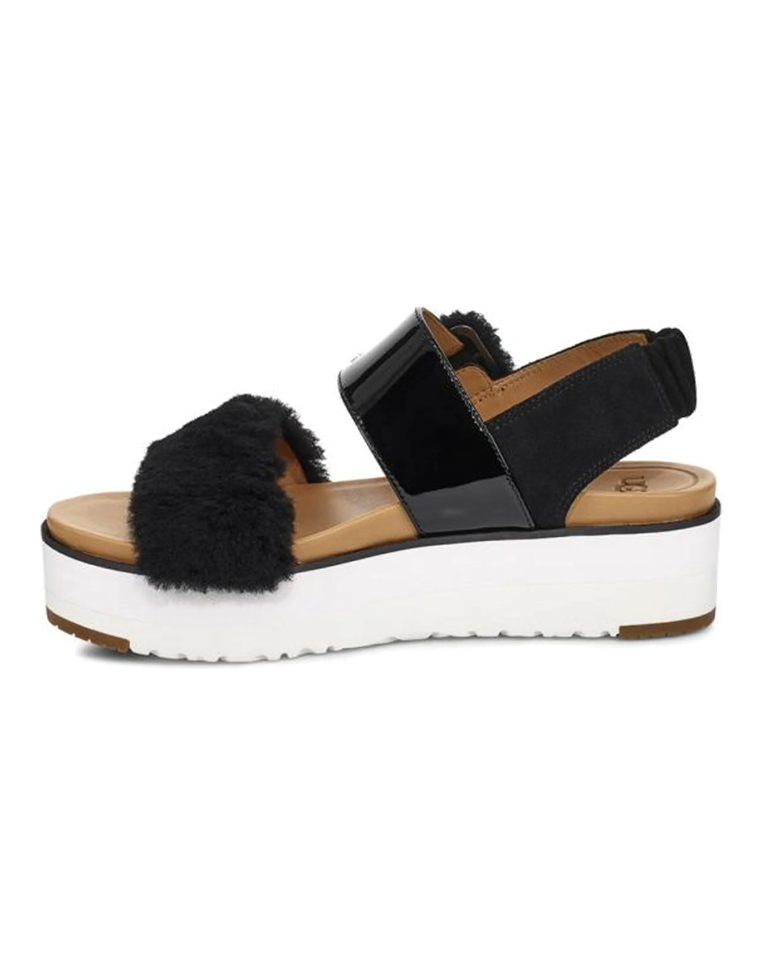 UGG Le Fluff 'Black White' Women's